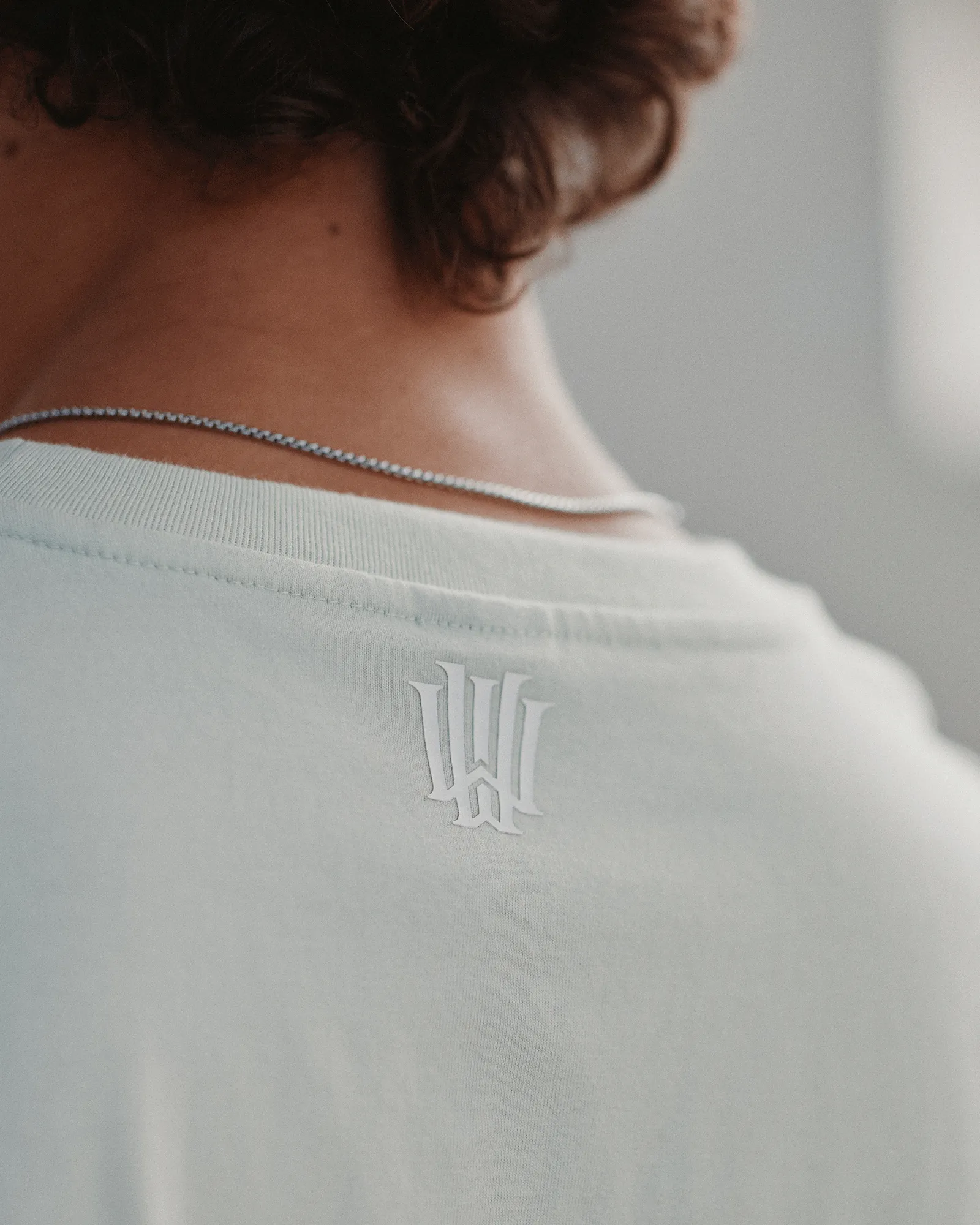 ATELIER BOX FIT TEE - AURA GREEN sold by WNDRR product image thumbnail 5