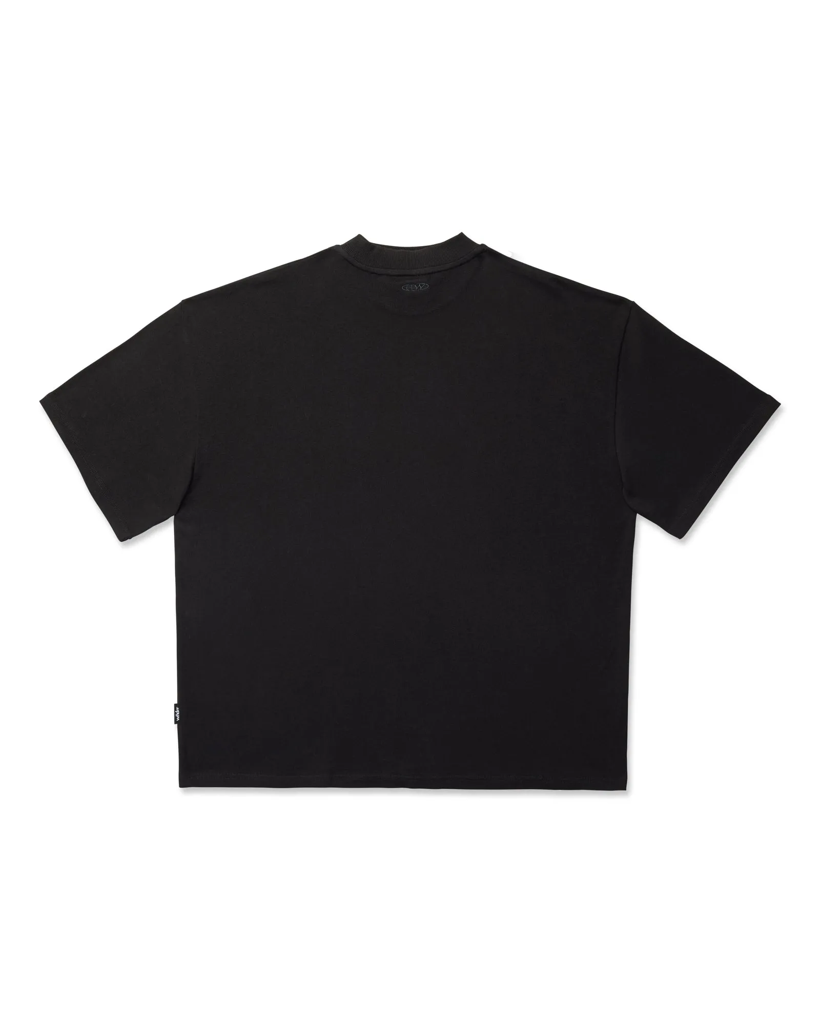 BRIDGE HEAVY WEIGHT TEE - BLACK sold by WNDRR product image thumbnail 4