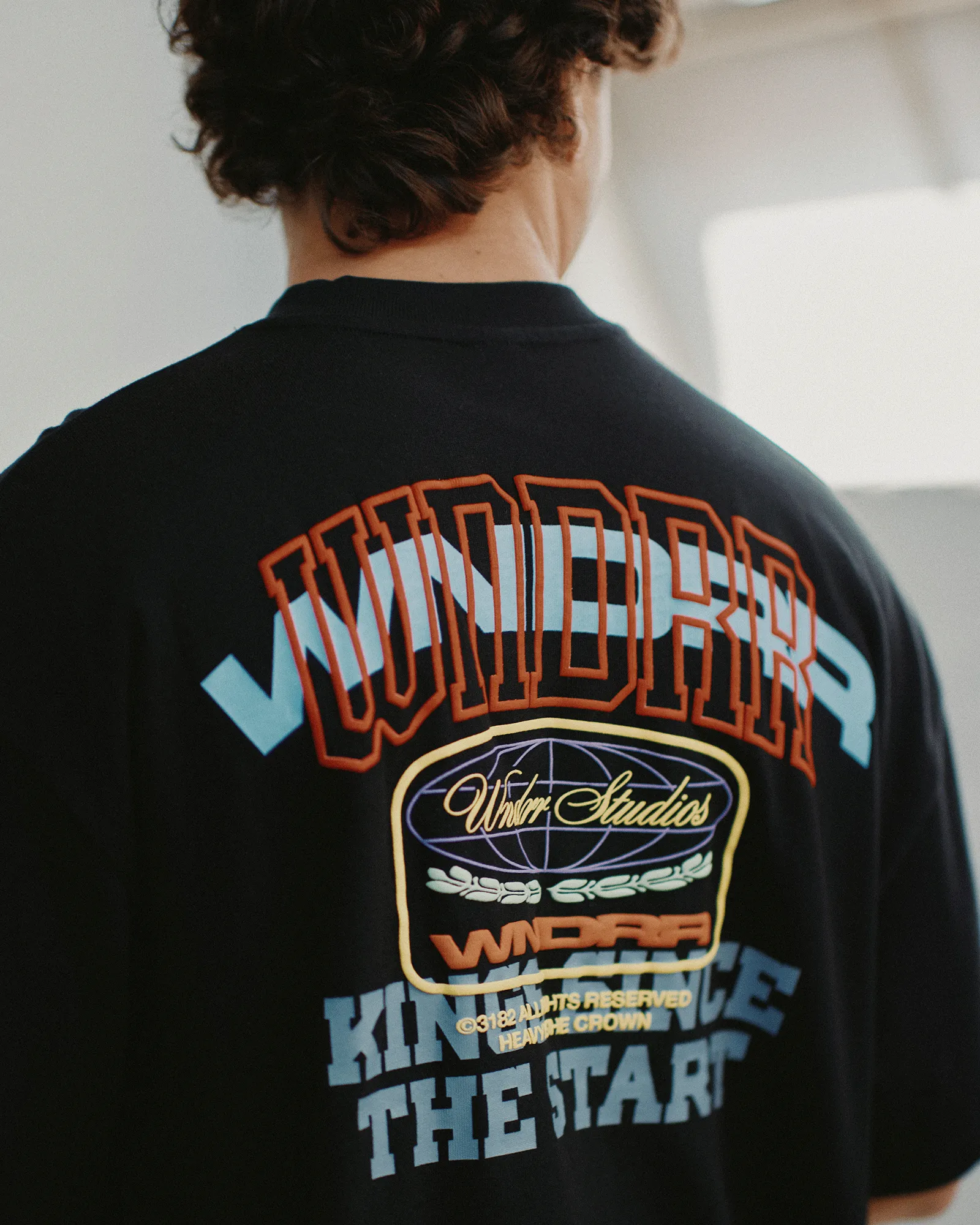 SWATCH HEAVY WEIGHT TEE - BLACK sold by WNDRR product image thumbnail 2