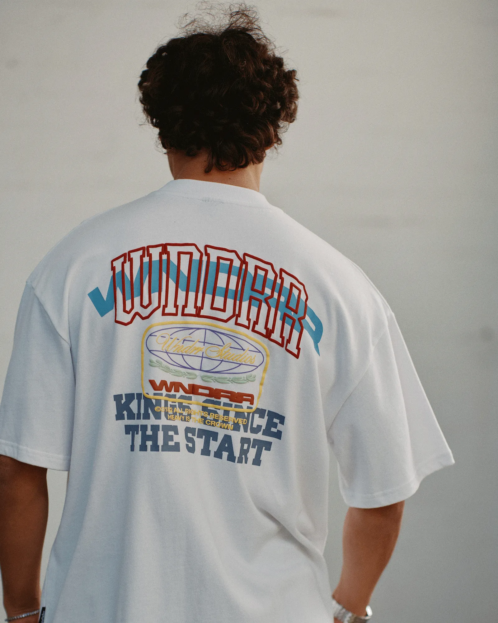 SWATCH HEAVY WEIGHT TEE - WHITE sold by WNDRR product image thumbnail 5