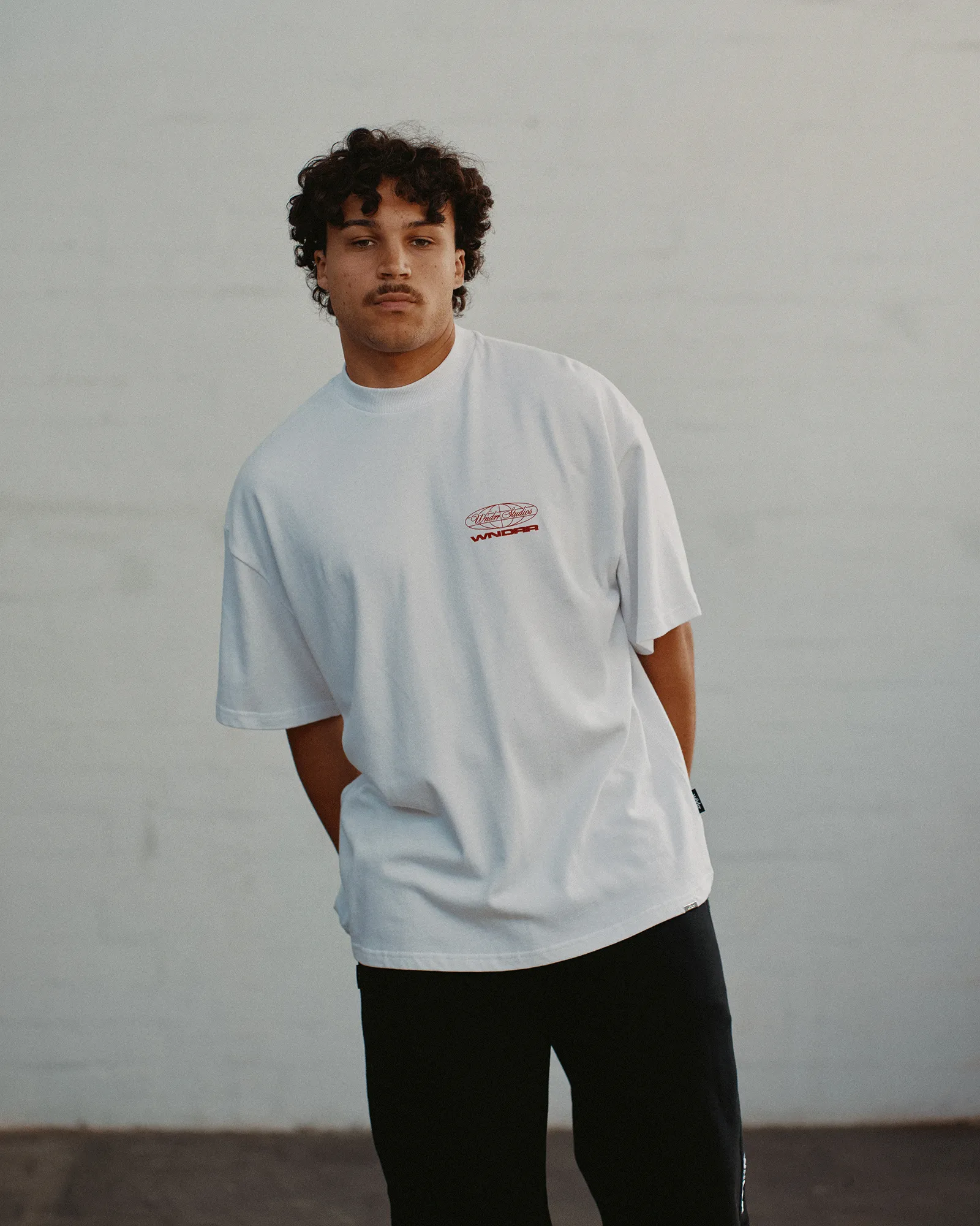 SWATCH HEAVY WEIGHT TEE - WHITE sold by WNDRR product image thumbnail 4