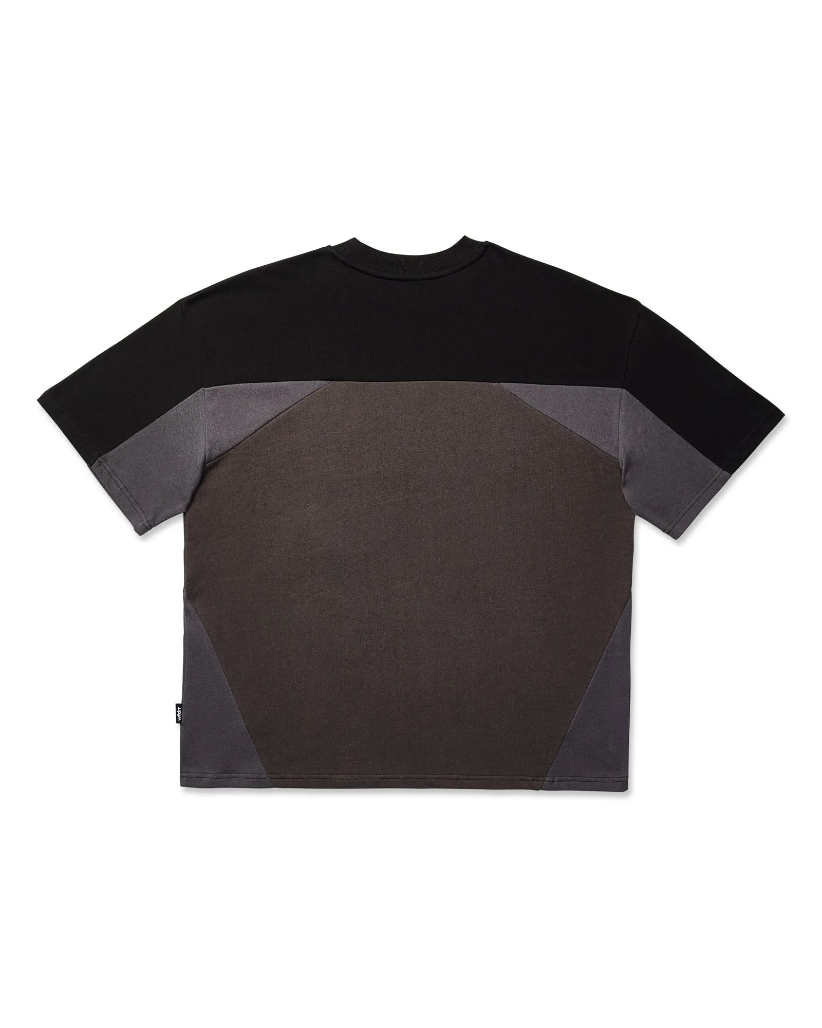INSTITUTE PANEL CLUB TEE - BLACK/BLACK sold by WNDRR product image thumbnail 3