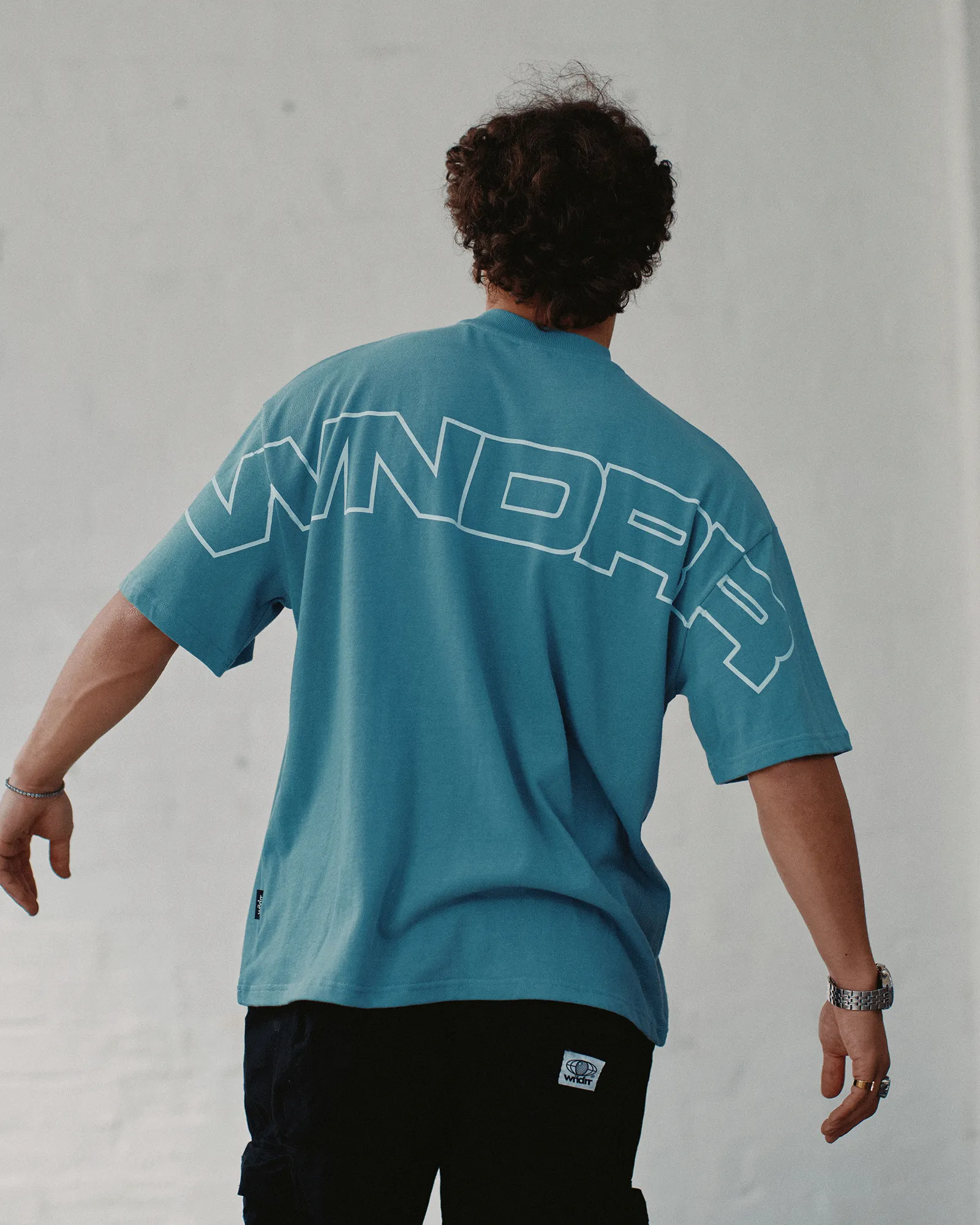 PATRON HEAVY WEIGHT TEE - DUSK BLUE sold by WNDRR product image thumbnail 2