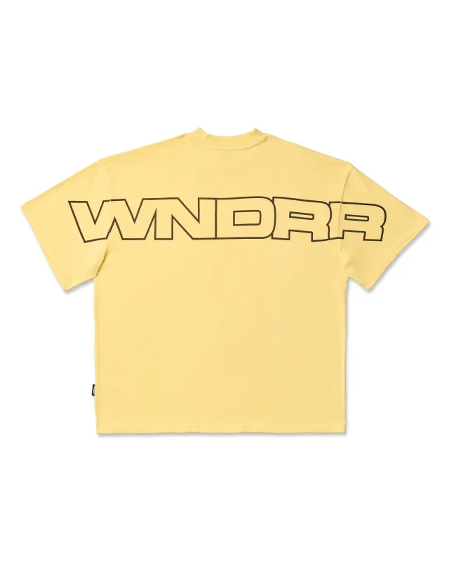 PATRON HEAVY WEIGHT TEE - YELLOW made by End