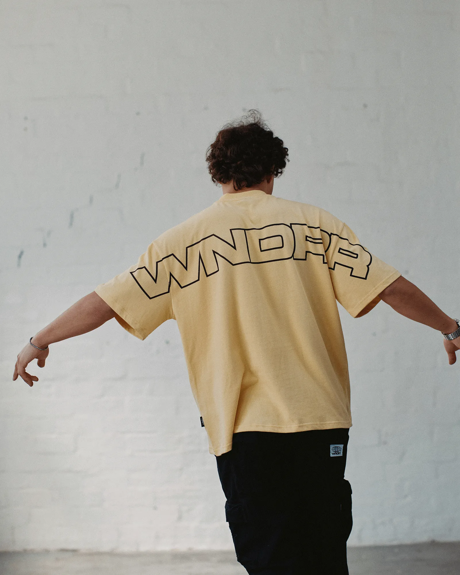 PATRON HEAVY WEIGHT TEE - YELLOW sold by WNDRR product image thumbnail 2