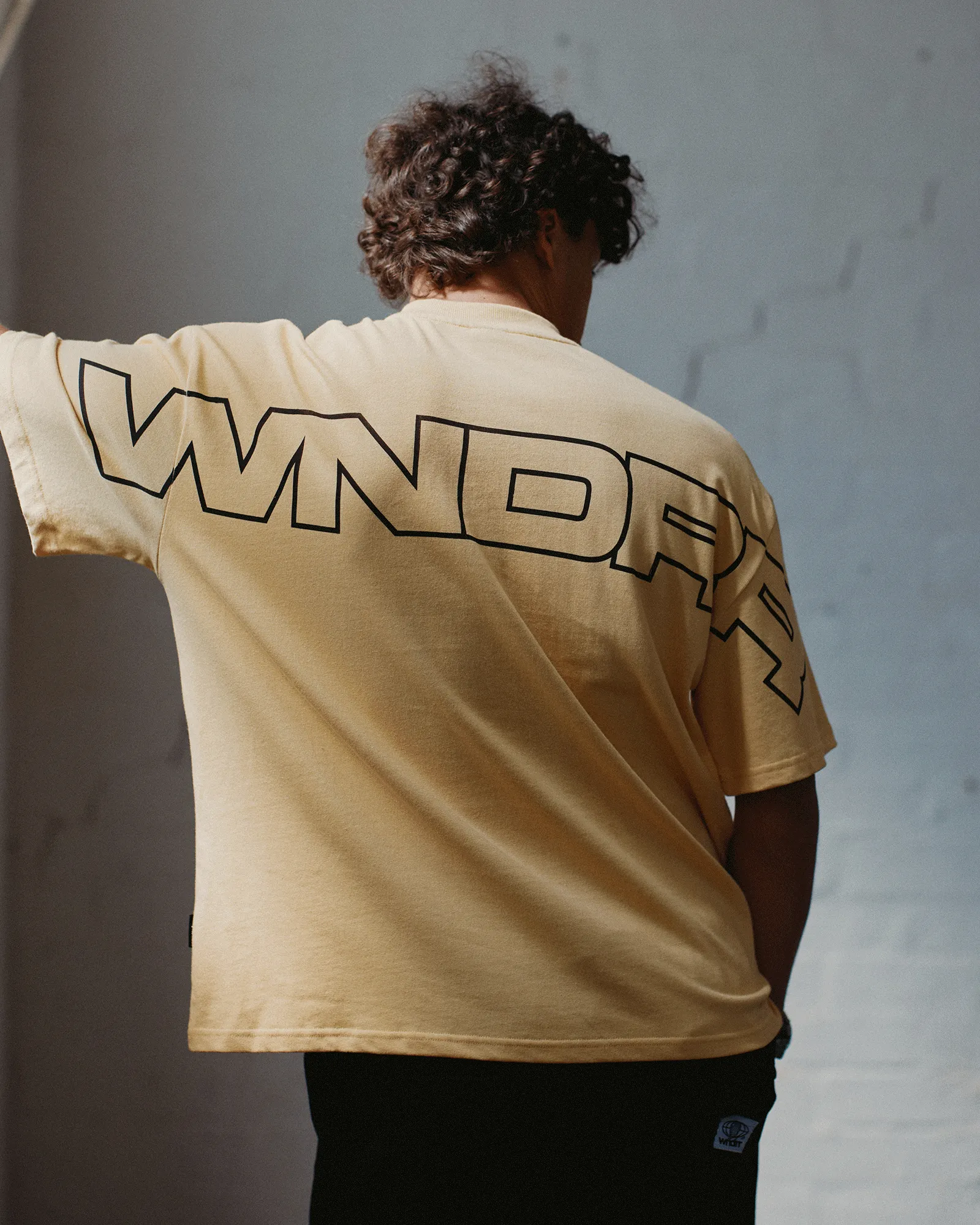 PATRON HEAVY WEIGHT TEE - YELLOW sold by WNDRR product image thumbnail 5