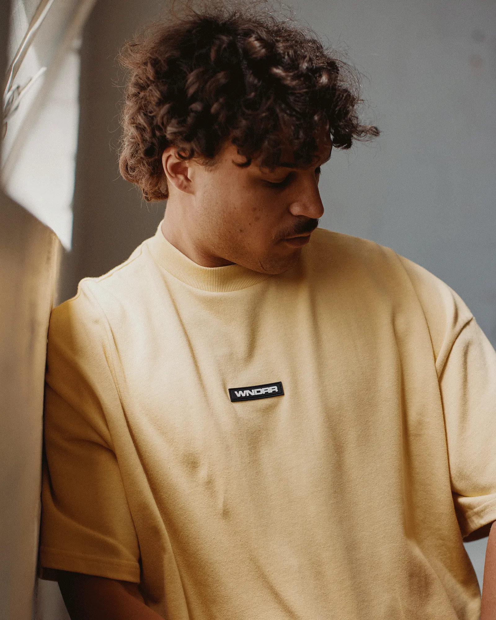 PATRON HEAVY WEIGHT TEE - YELLOW sold by WNDRR product image thumbnail 4