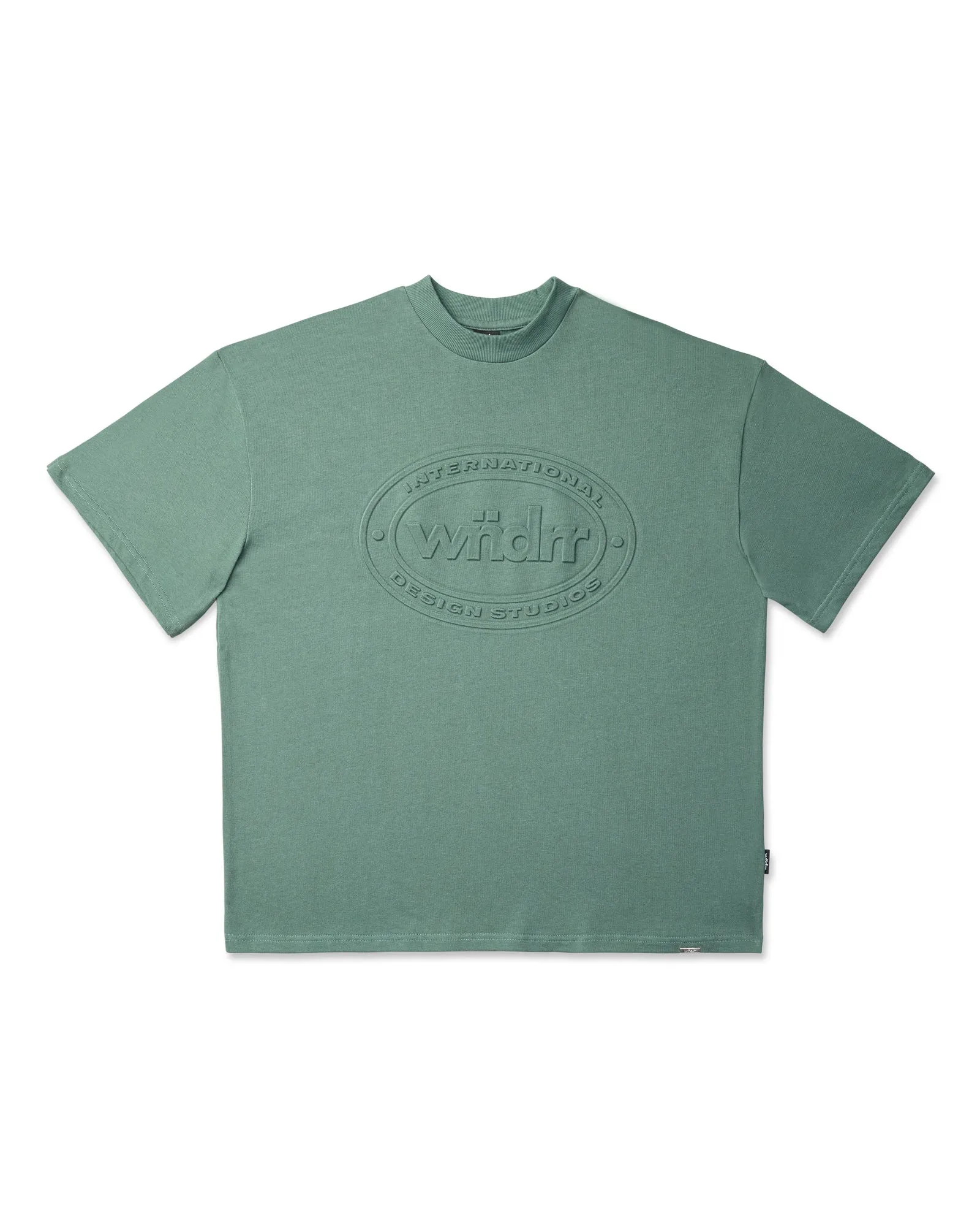 TOKEN HEAVY WEIGHT TEE - DARK GREEN sold by WNDRR
