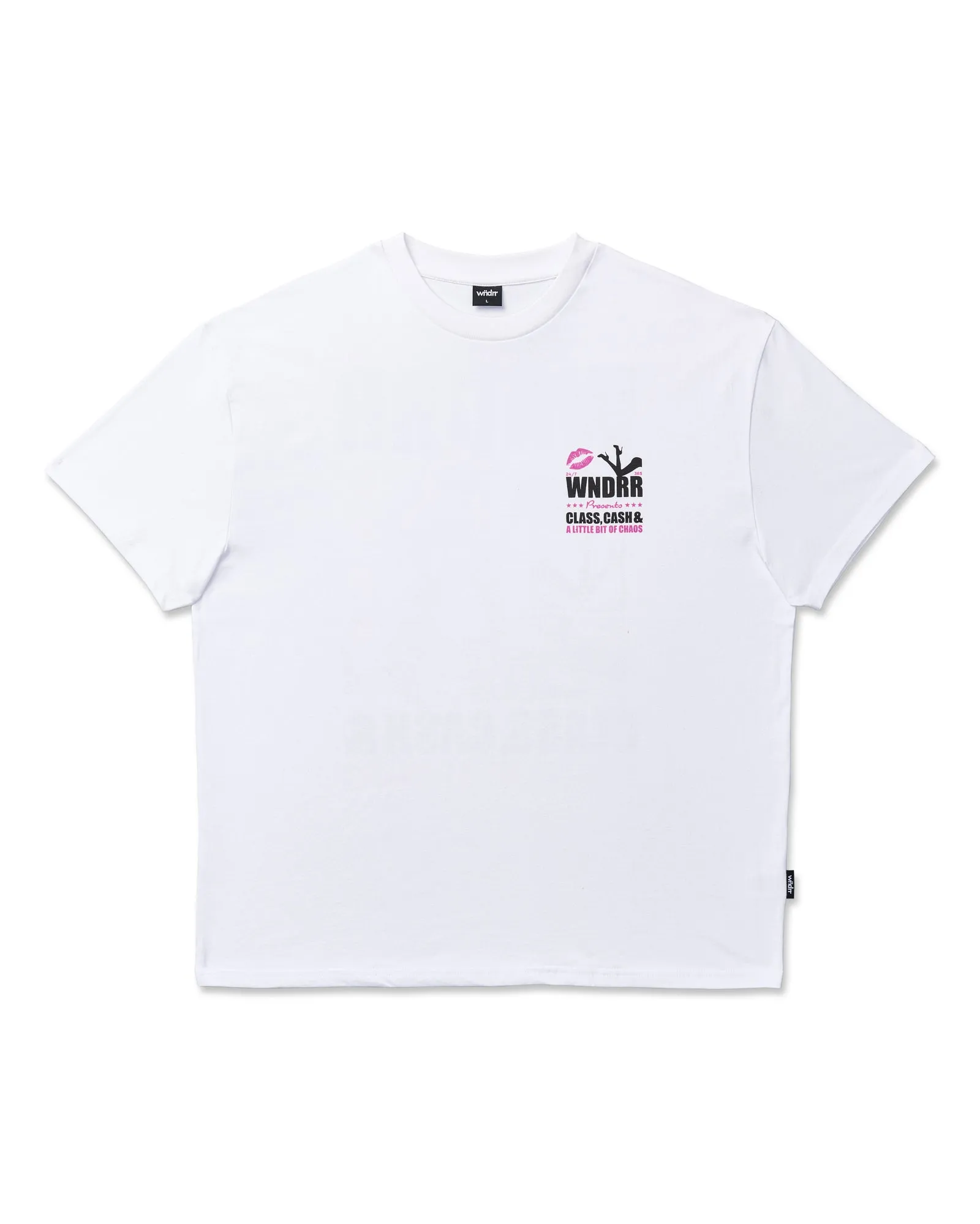 PLEASURE BOX FIT TEE - WHITE sold by WNDRR product image thumbnail 3