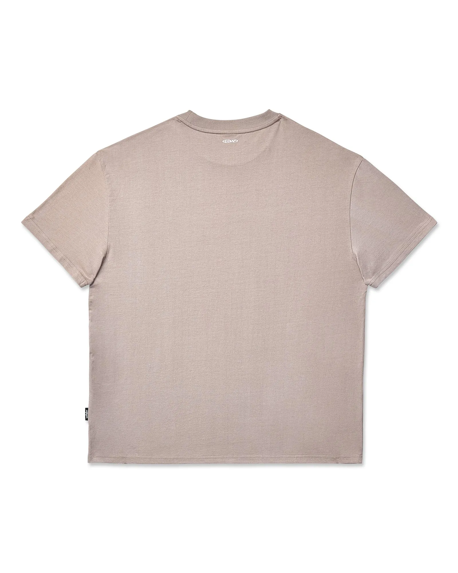 BRIDGE BOX FIT TEE - MOON GREY sold by WNDRR product image thumbnail 3