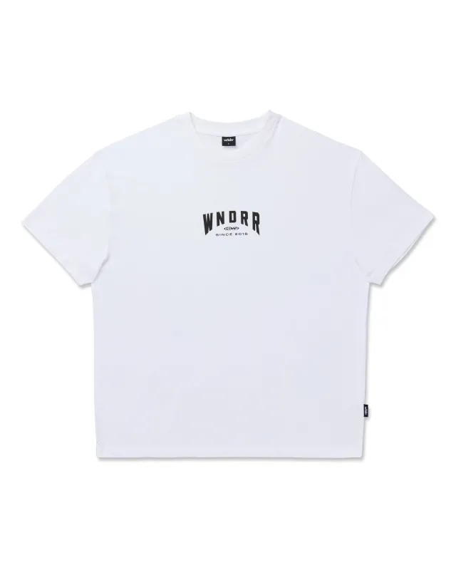 BRIDGE BOX FIT TEE - WHITE sold by WNDRR