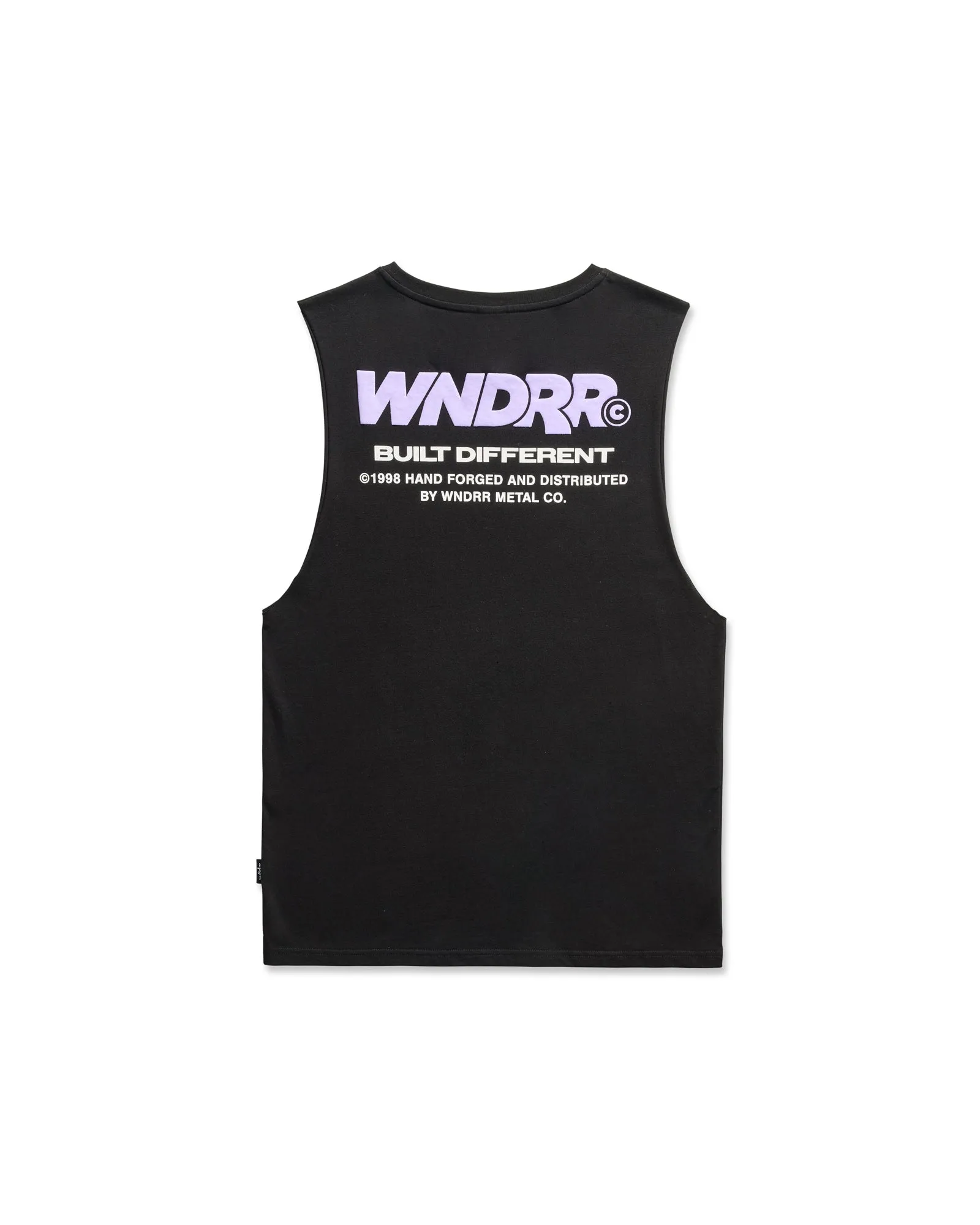 SHODO MUSCLE TOP - BLACK sold by WNDRR