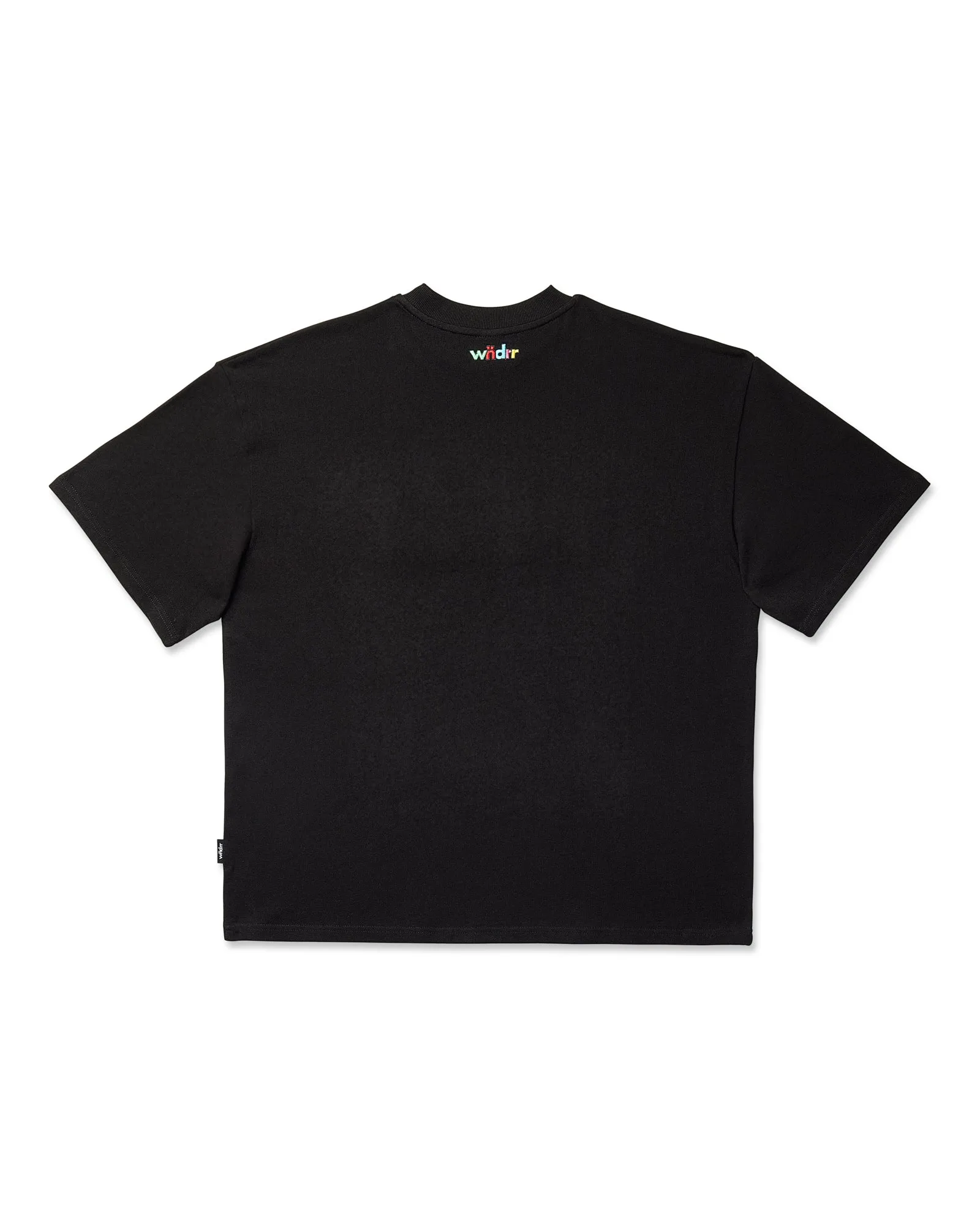 TINT HEAVY WEIGHT TEE - BLACK sold by WNDRR product image thumbnail 3