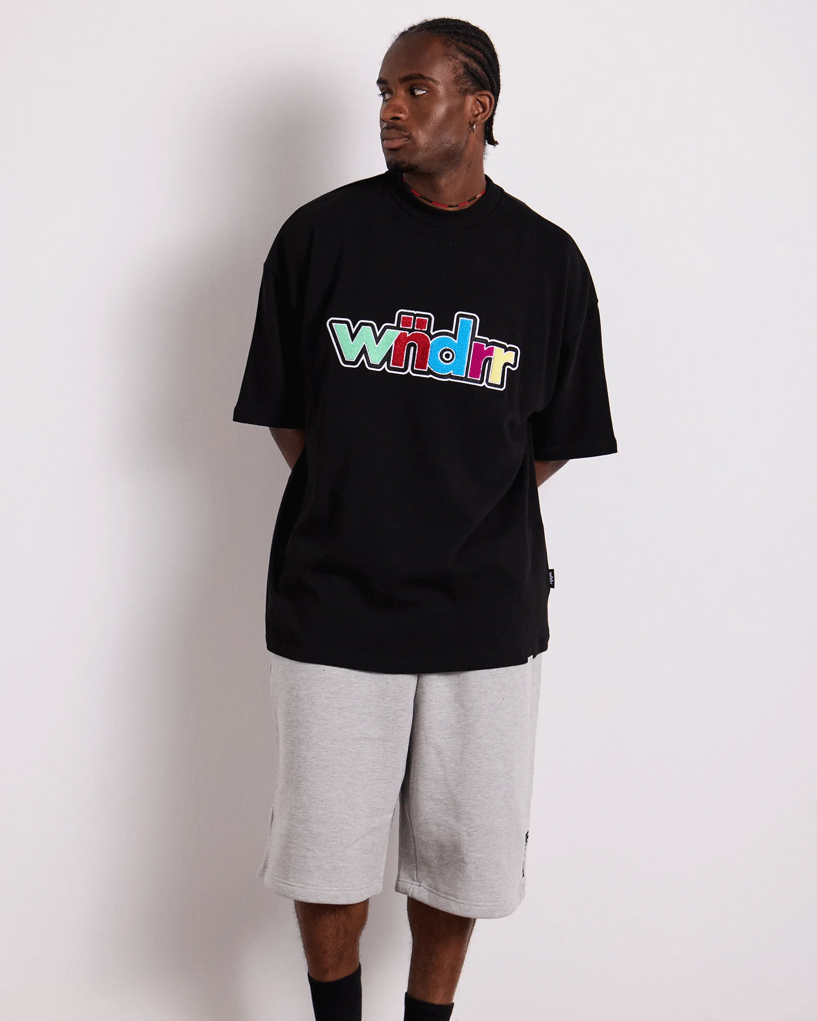TINT HEAVY WEIGHT TEE - BLACK sold by WNDRR product image thumbnail 5