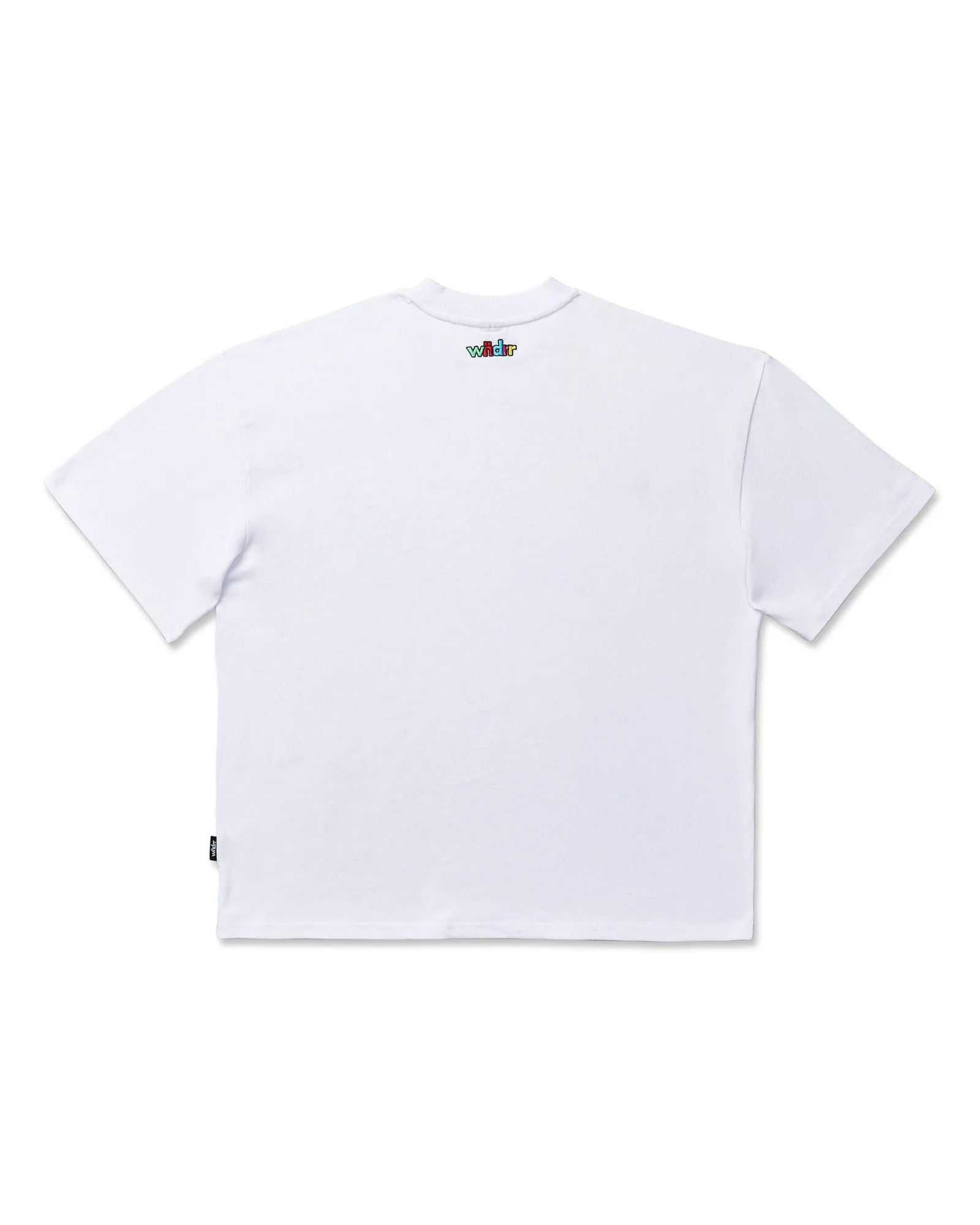 TINT HEAVY WEIGHT TEE - WHITE sold by WNDRR product image thumbnail 3