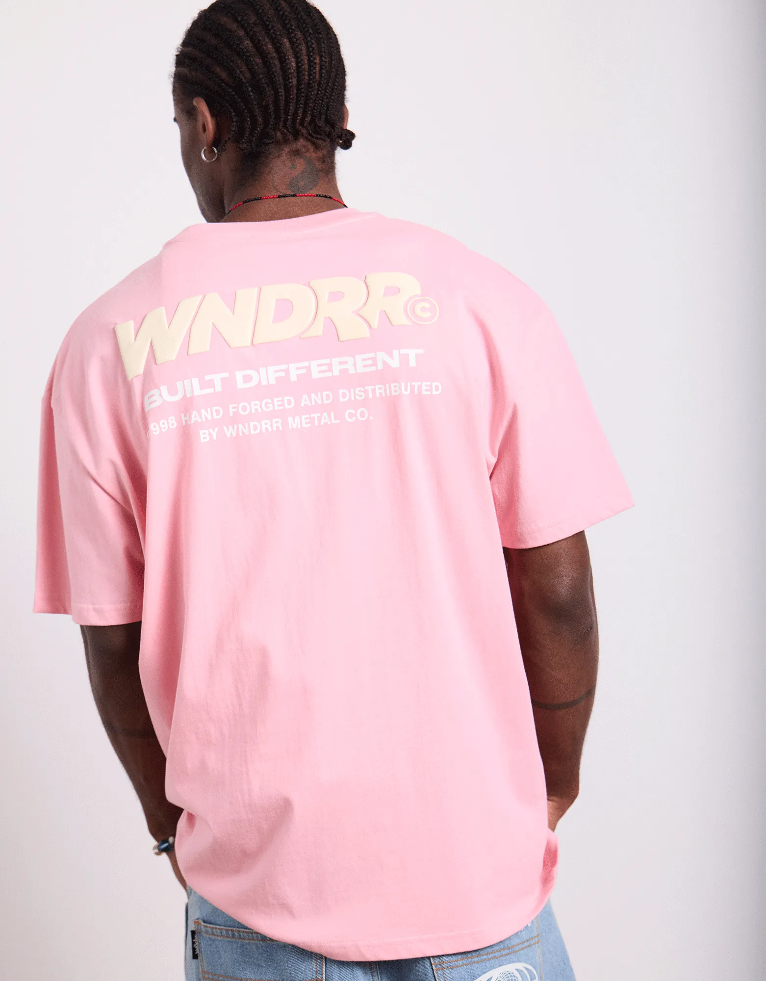 SHODO BOX FIT TEE - PINK sold by WNDRR product image thumbnail 5