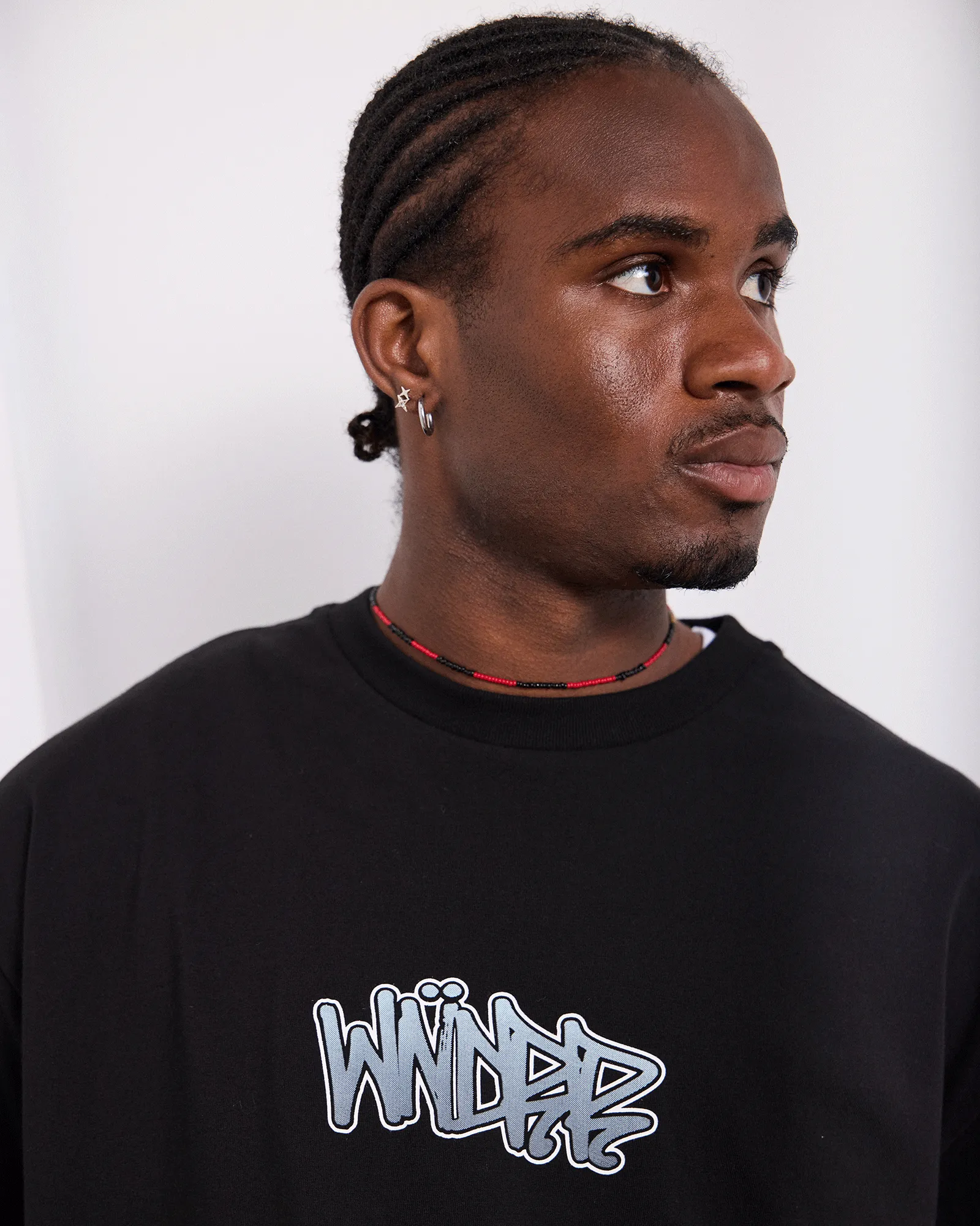 TAG BOX FIT TEE - BLACK sold by WNDRR product image thumbnail 2