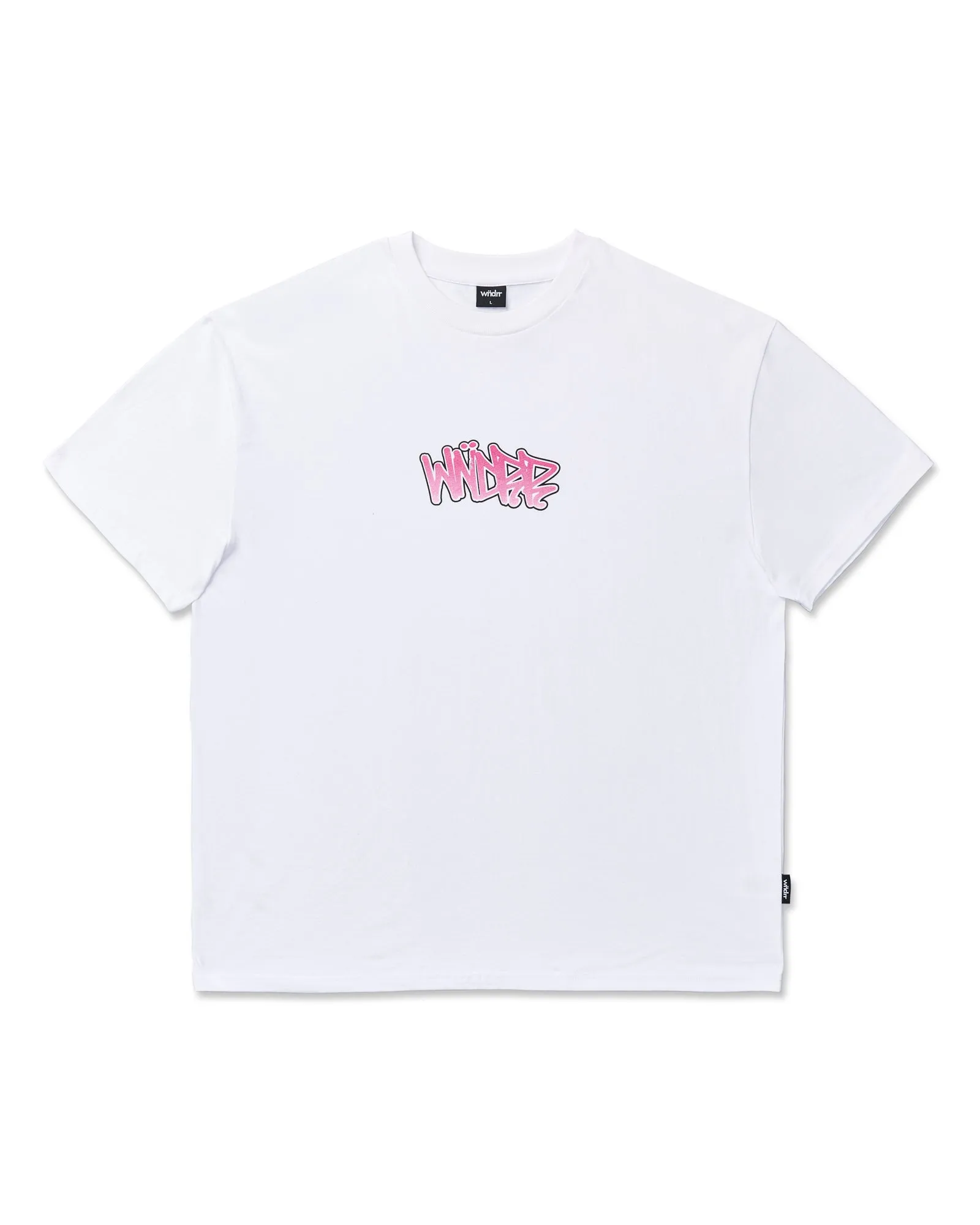 TAG BOX FIT TEE - WHITE sold by WNDRR