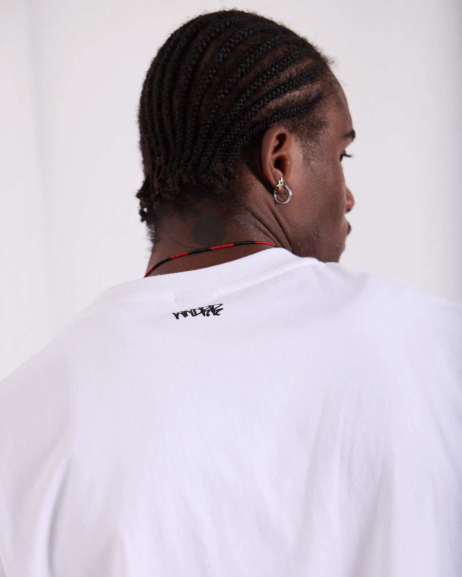 TAG BOX FIT TEE - WHITE sold by WNDRR product image thumbnail 5