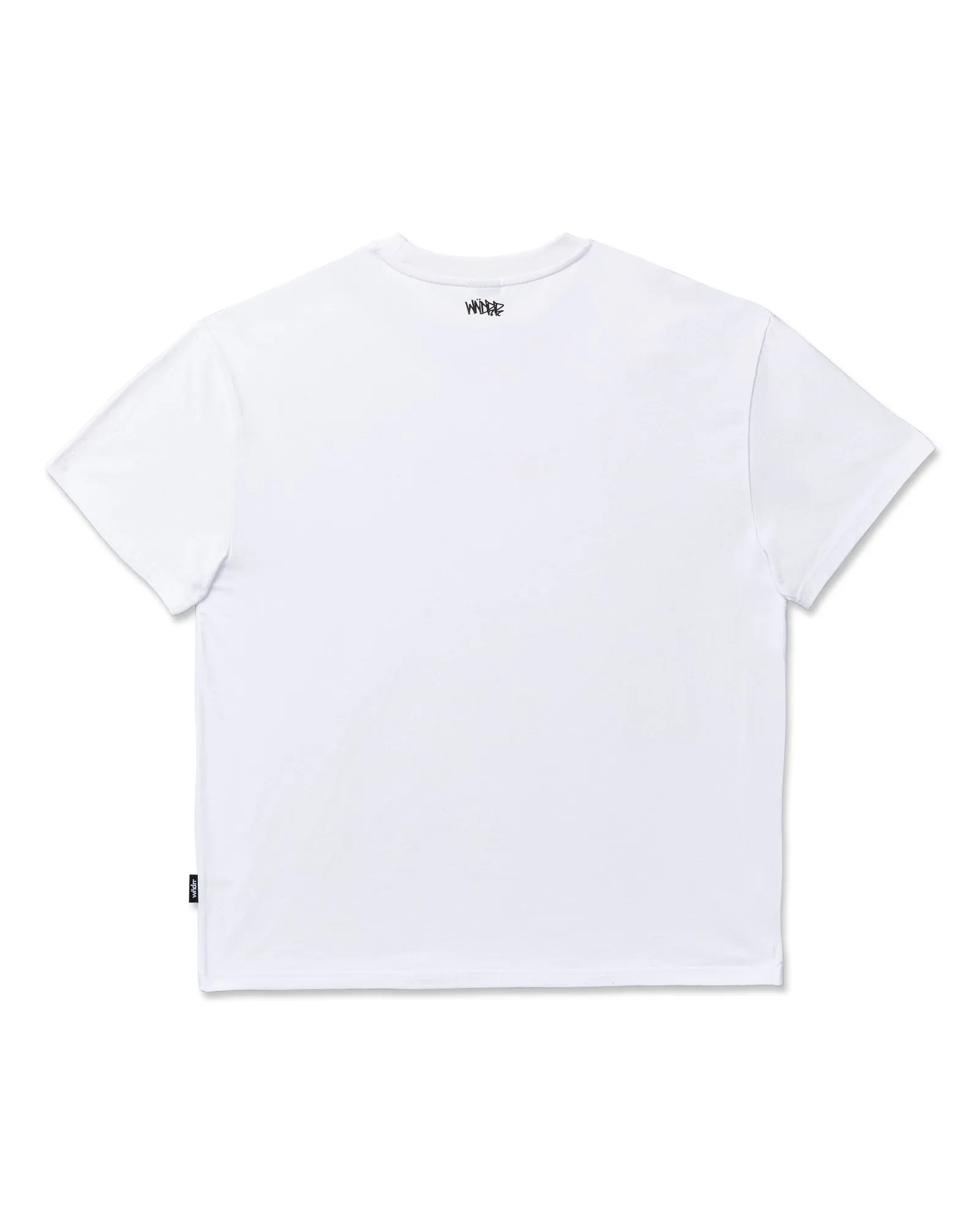 TAG BOX FIT TEE - WHITE sold by WNDRR product image thumbnail 3