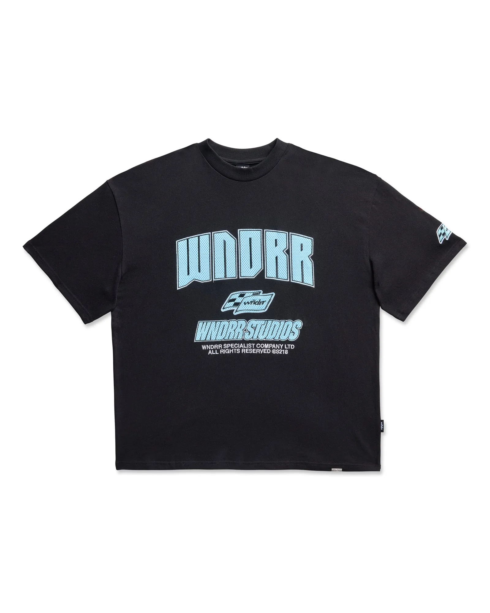 DRIVETRAIN HEAVY WEIGHT TEE - BLACK sold by WNDRR