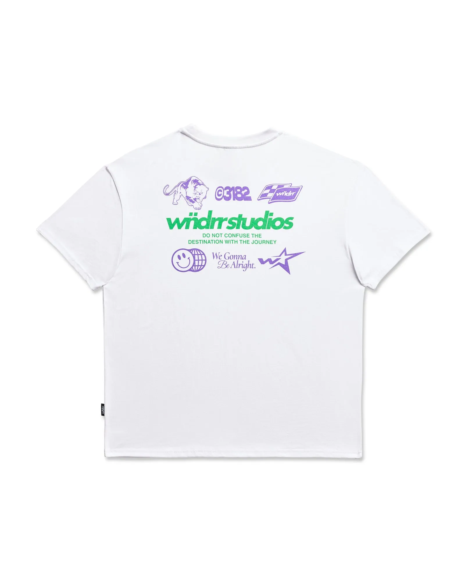 OVERSTEER BOX FIT TEE - WHITE sold by WNDRR