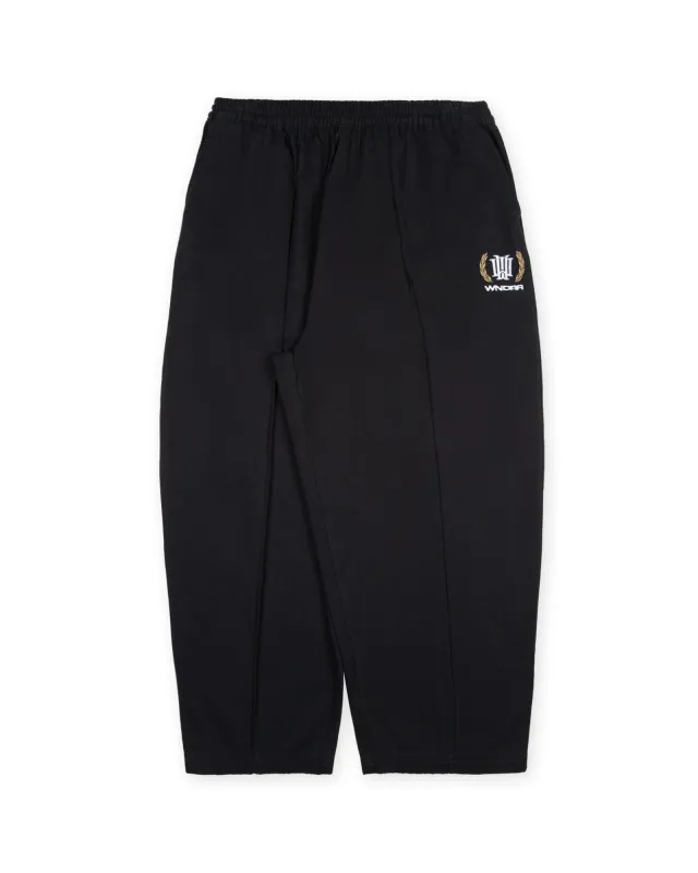 MAISON PLEATED PANT - BLACK sold by WNDRR