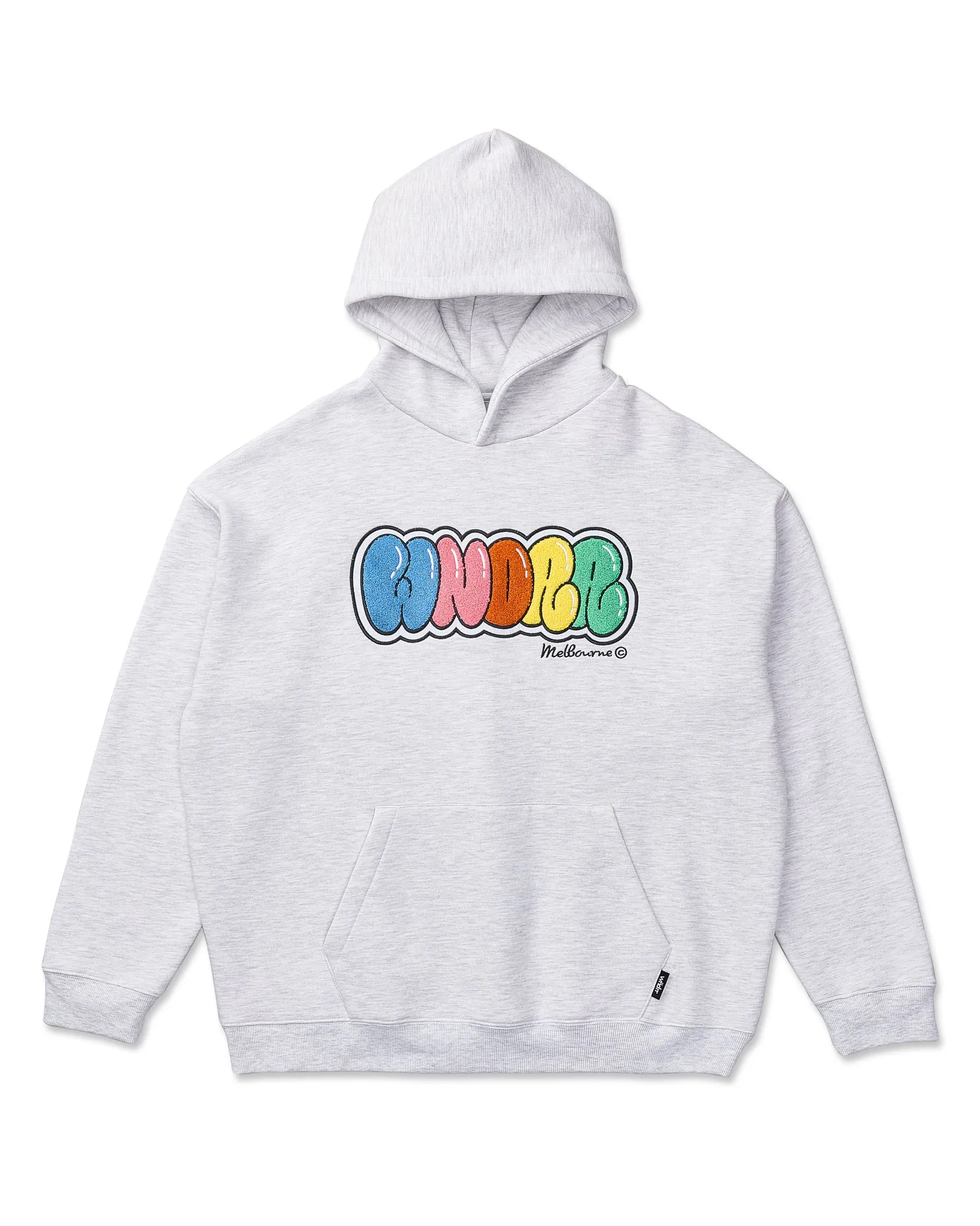 BLISSED HOOD SWEAT - WHITE MARLE sold by WNDRR