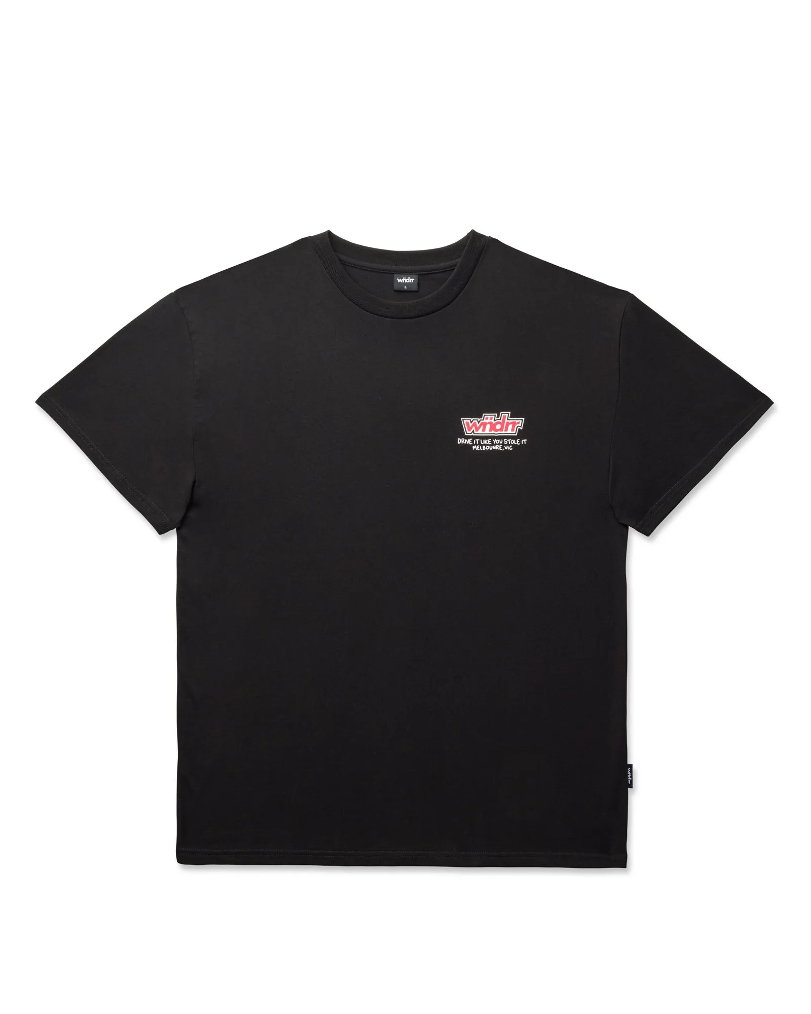 RIPSHIFT BOX FIT TEE - BLACK sold by WNDRR product image thumbnail 3