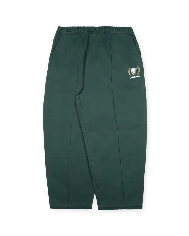MAISON PLEATED PANT - PINE GREEN made by WNDRR
