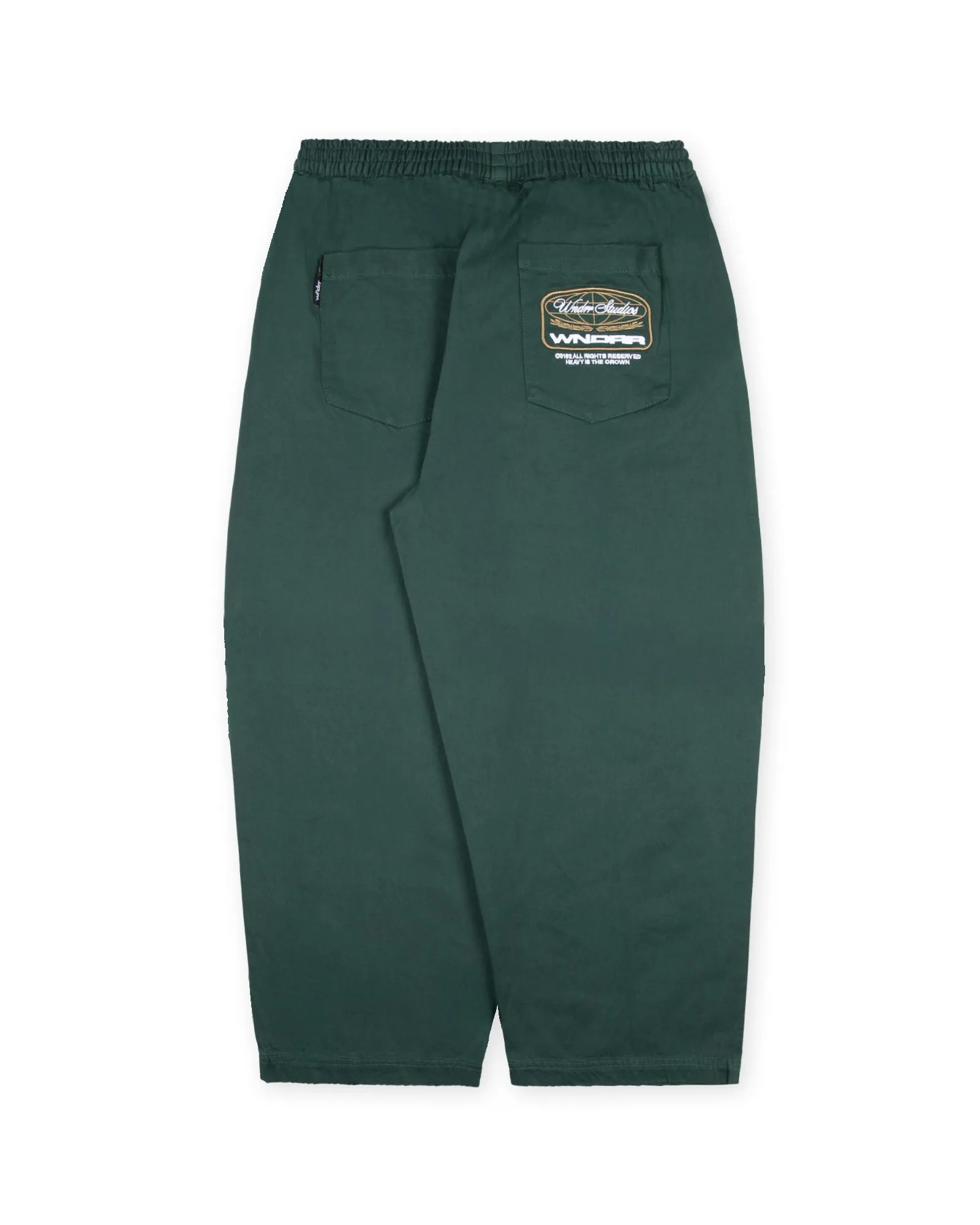 MAISON PLEATED PANT - PINE GREEN sold by WNDRR product image thumbnail 2