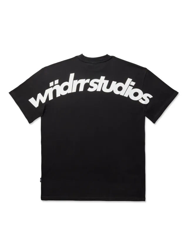 STXRHAUS HEAVY WEIGHT TEE - BLACK sold by WNDRR