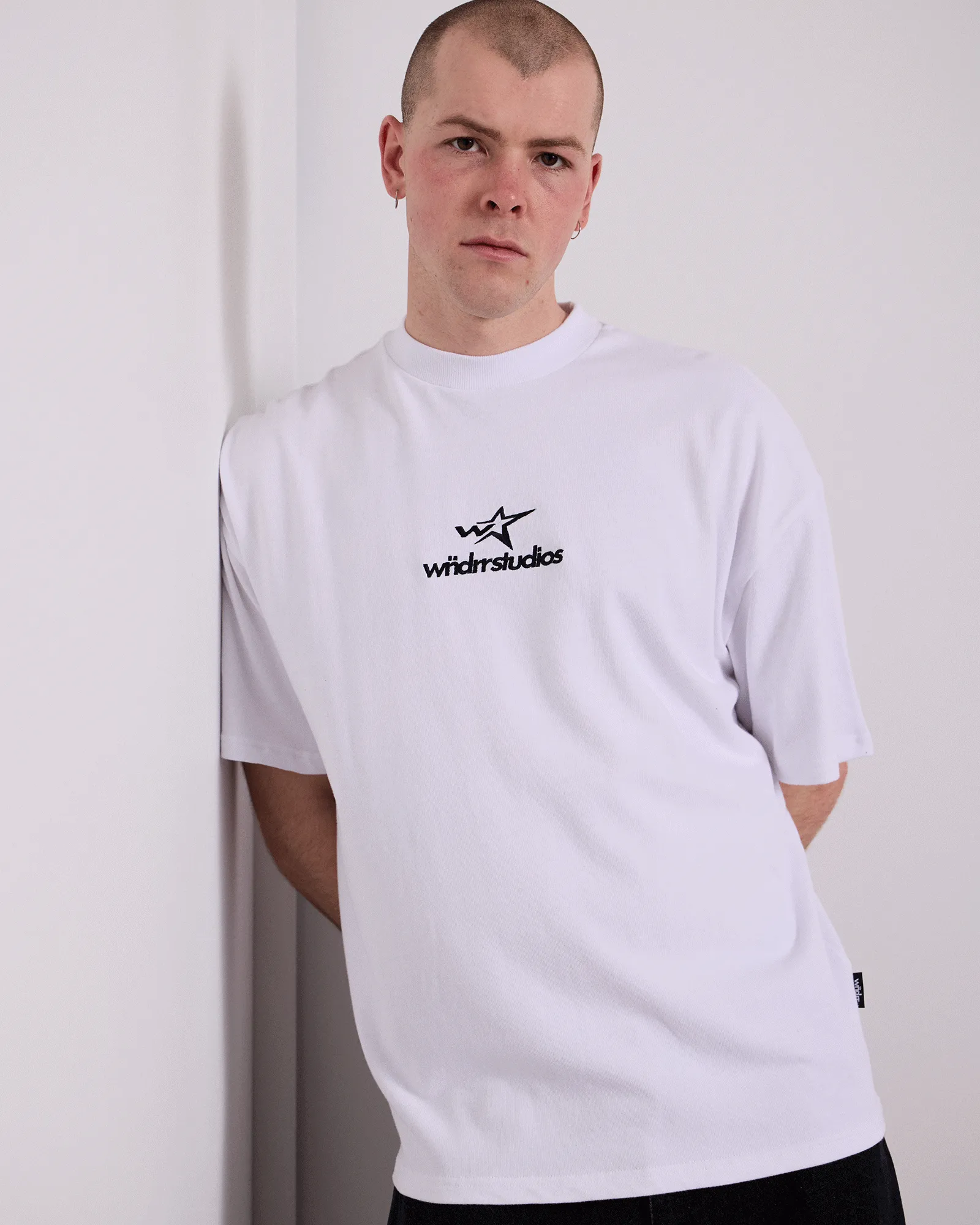 STXRHAUS HEAVY WEIGHT TEE - WHITE sold by WNDRR product image thumbnail 4