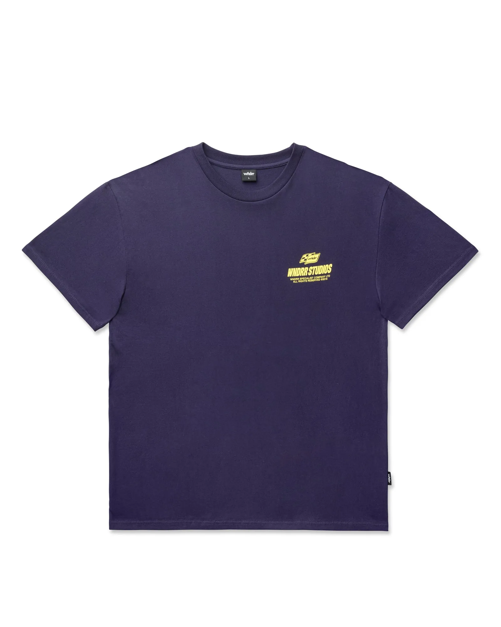 APEX BOX FIT TEE - NAVY sold by WNDRR product image thumbnail 3