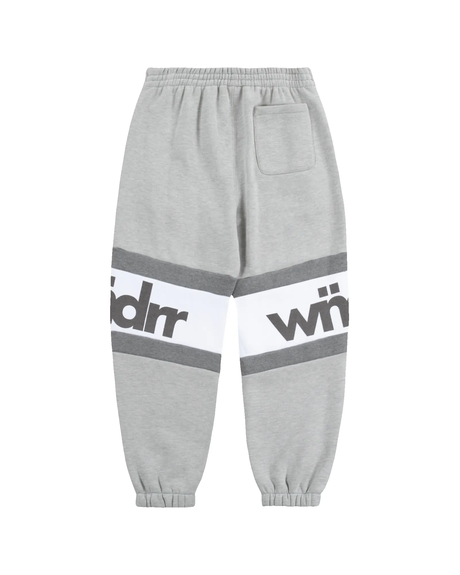 JUNCTION BAGGY TRACKPANT - GREY MARLE sold by WNDRR product image thumbnail 3