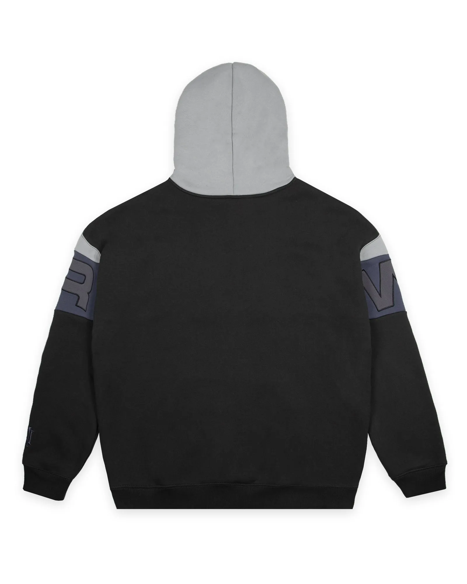 PRIMER PANEL HOOD SWEAT - GREY/FADED BLACK sold by WNDRR product image thumbnail 3