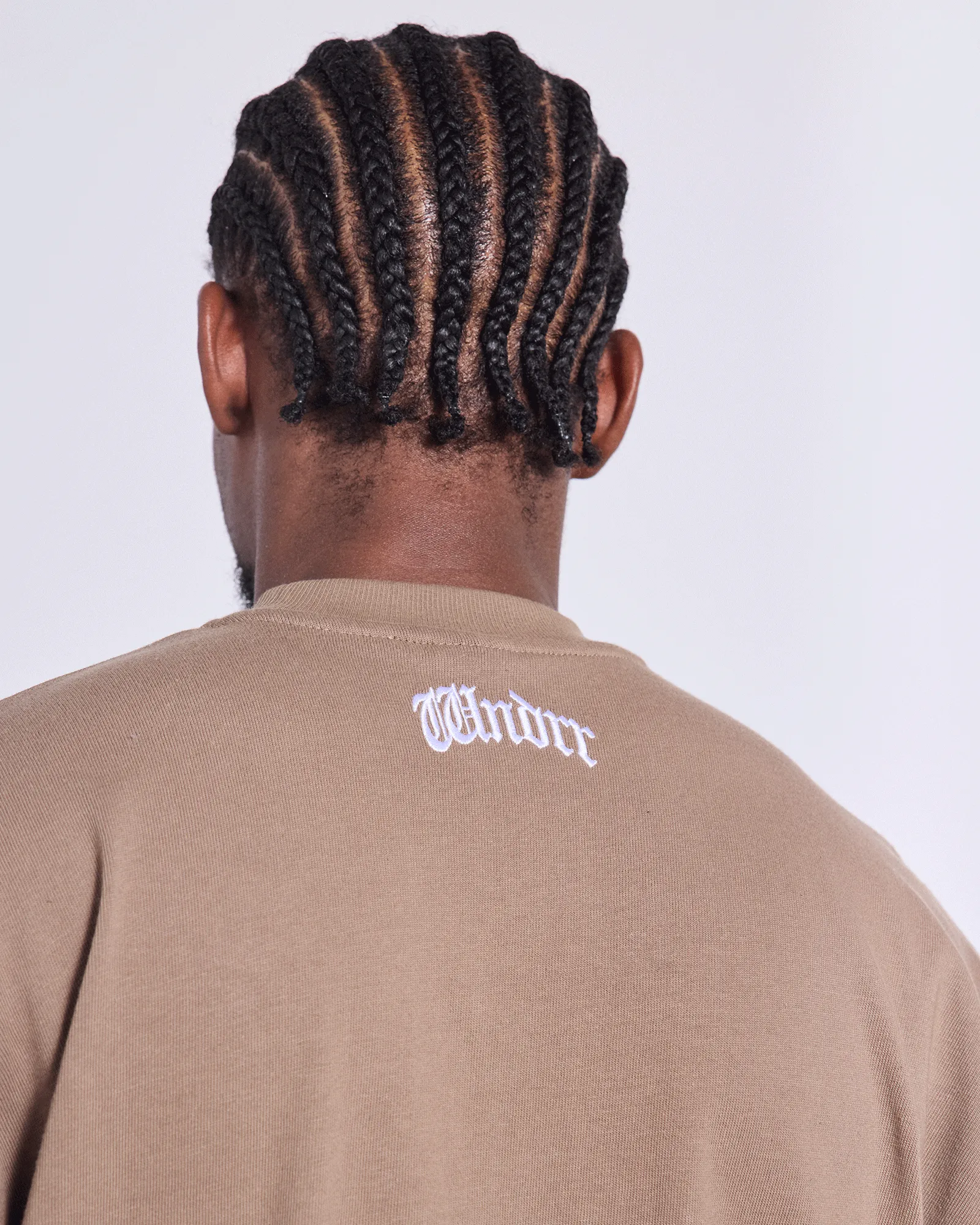 ROGUE HEAVY WEIGHT TEE - TAUPE sold by WNDRR product image thumbnail 5
