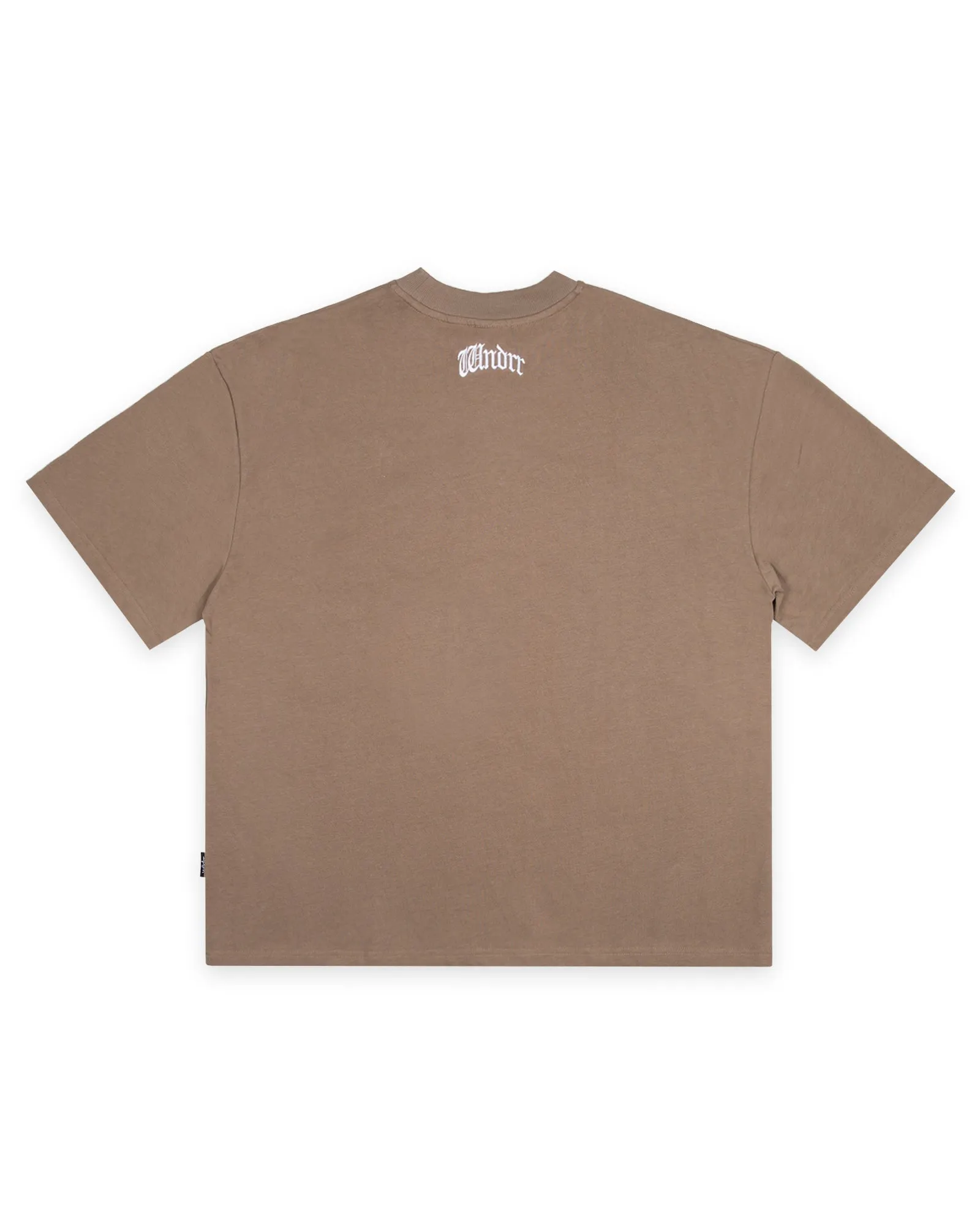 ROGUE HEAVY WEIGHT TEE - TAUPE sold by WNDRR product image thumbnail 3
