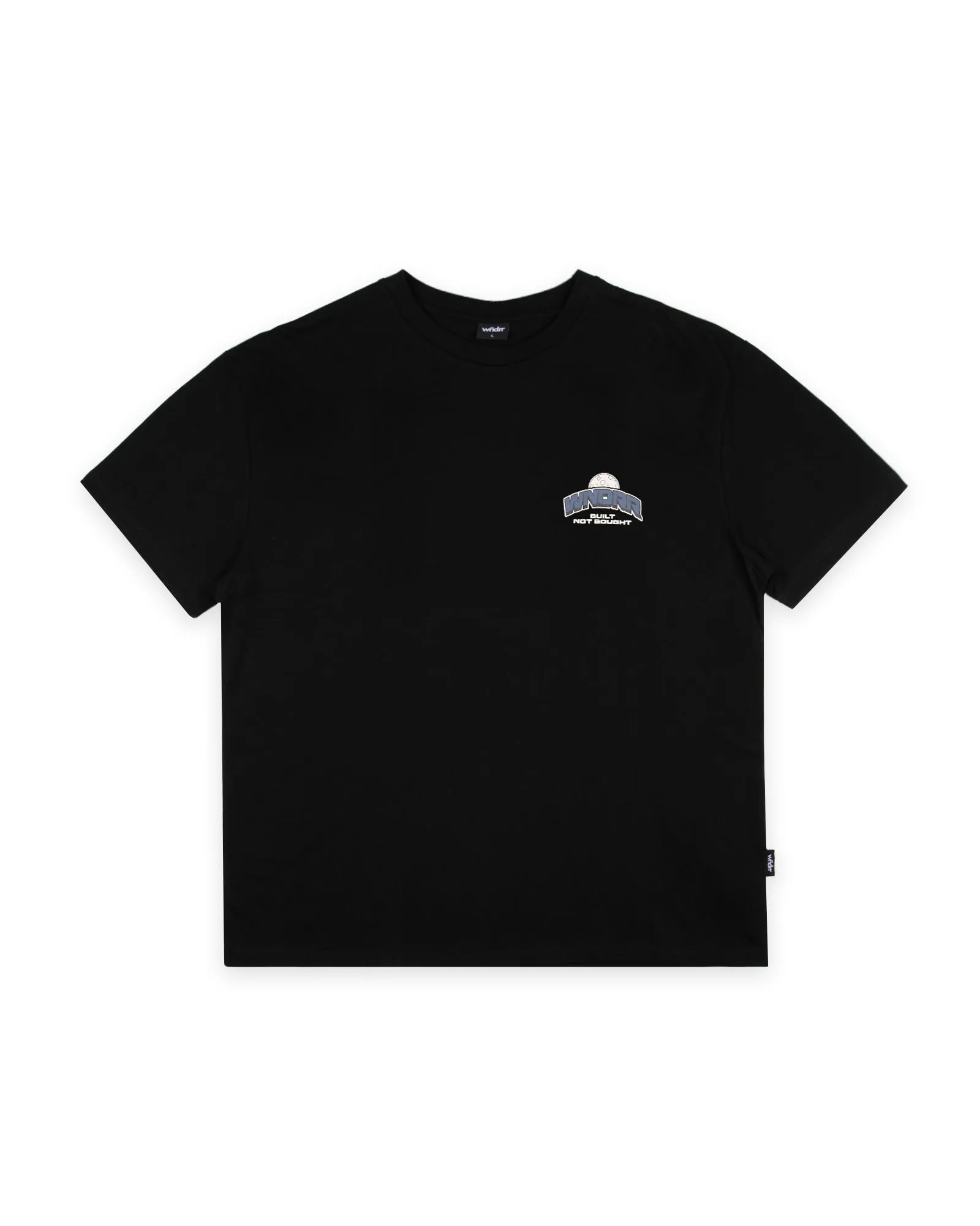 BUILT BOX FIT TEE - BLACK sold by WNDRR product image thumbnail 3