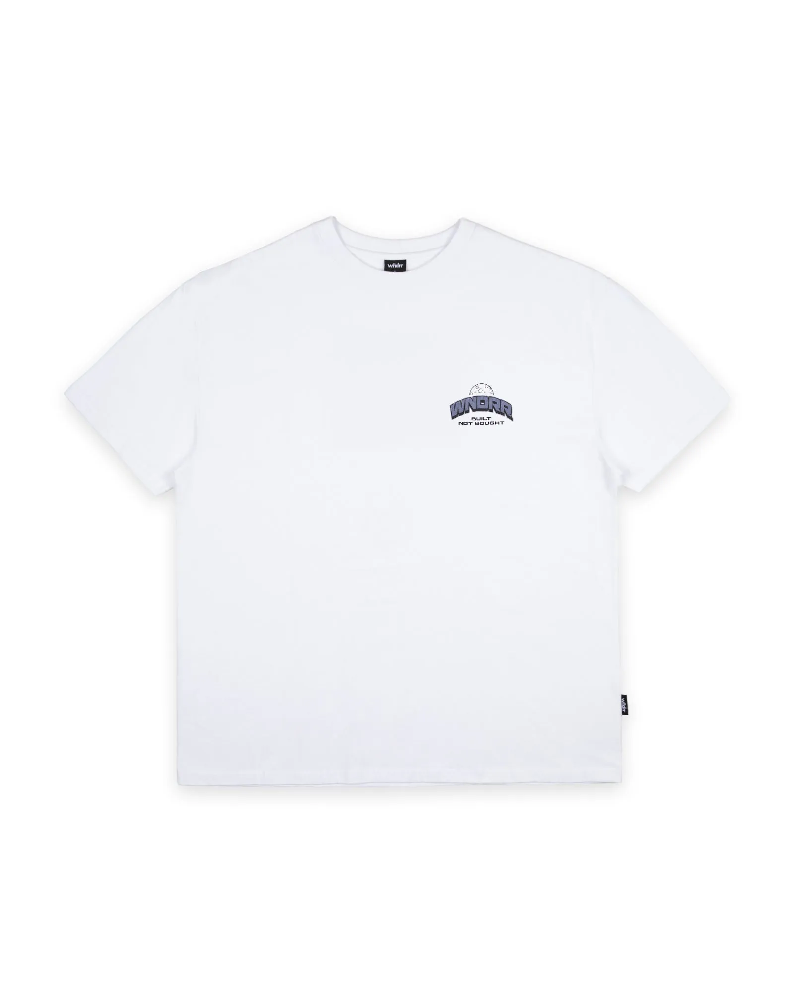 BUILT BOX FIT TEE - WHITE sold by WNDRR product image thumbnail 3