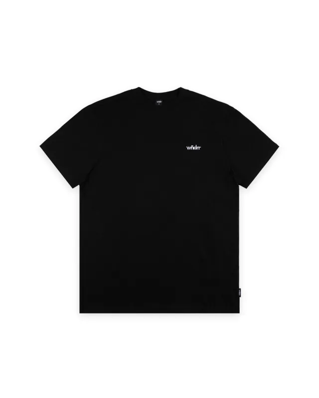 ACCENT REGULAR FIT TEE - BLACK made by WNDRR