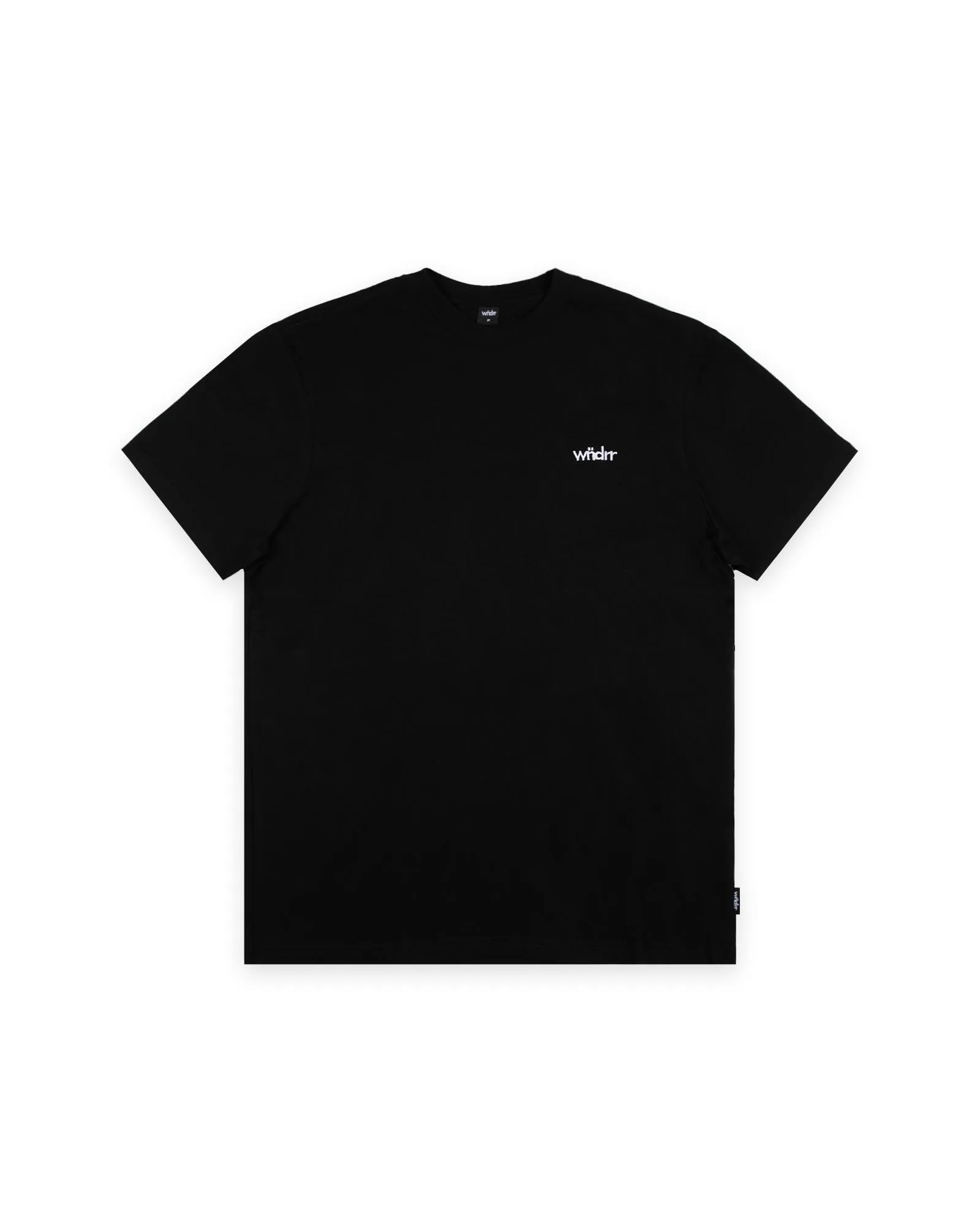 ACCENT REGULAR FIT TEE - BLACK sold by WNDRR