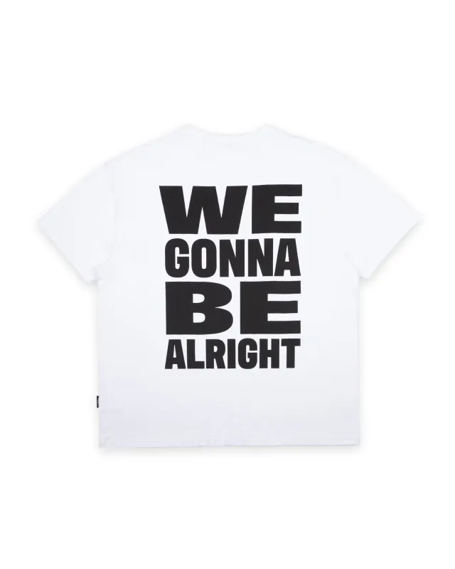 MANTRA BOX FIT TEE - WHITE made by WNDRR