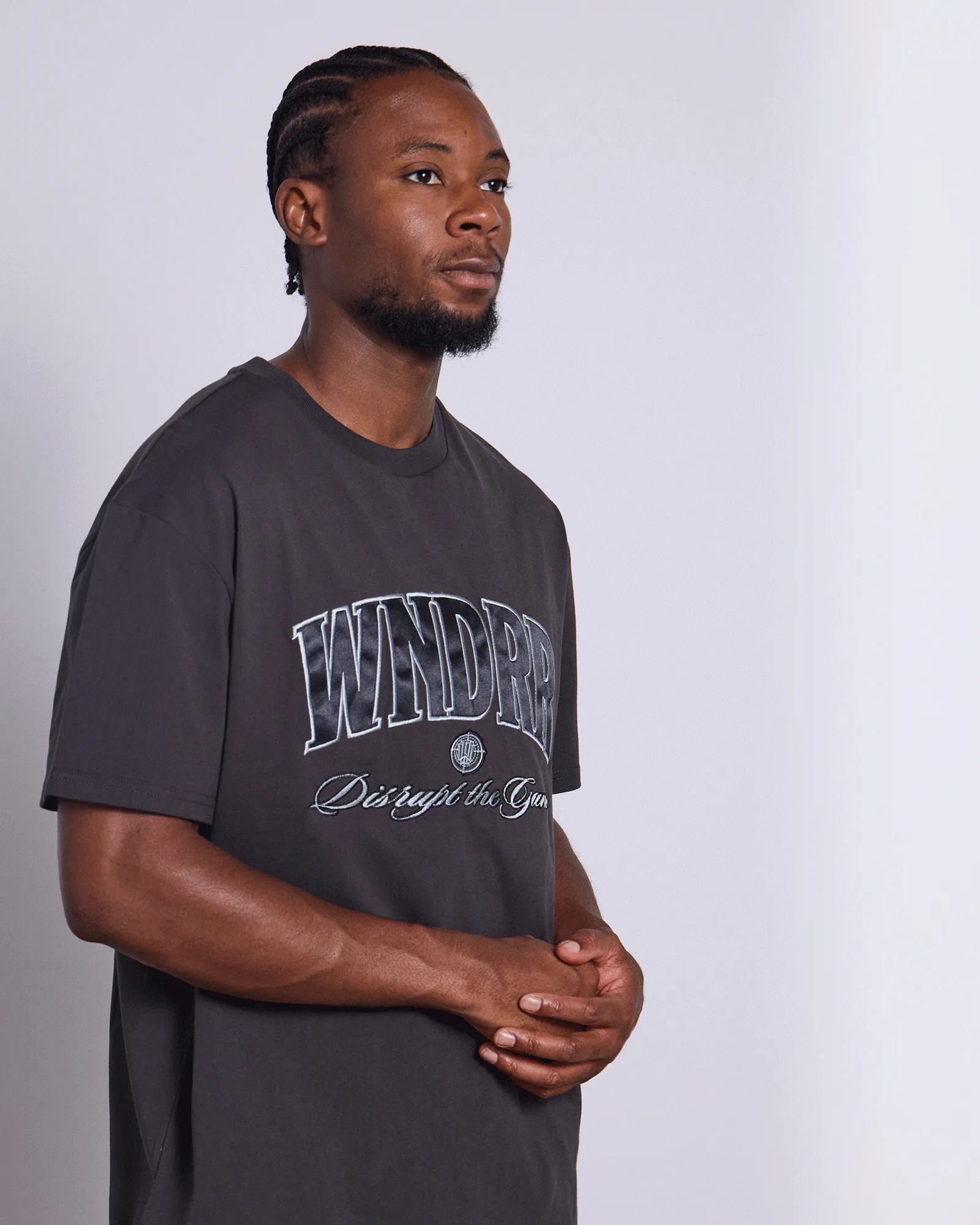 TARGET BOX FIT TEE - FADED BLACK sold by WNDRR product image thumbnail 4