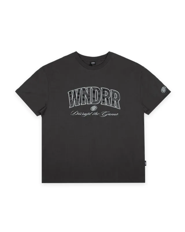 TARGET BOX FIT TEE - FADED BLACK made by WNDRR