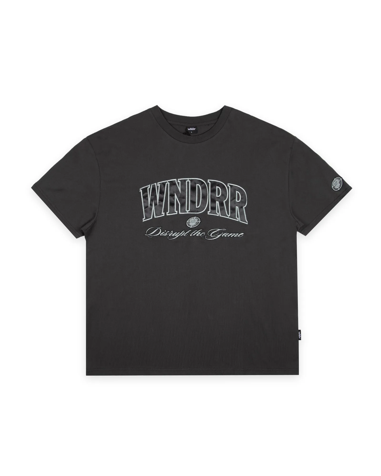 TARGET BOX FIT TEE - FADED BLACK sold by WNDRR