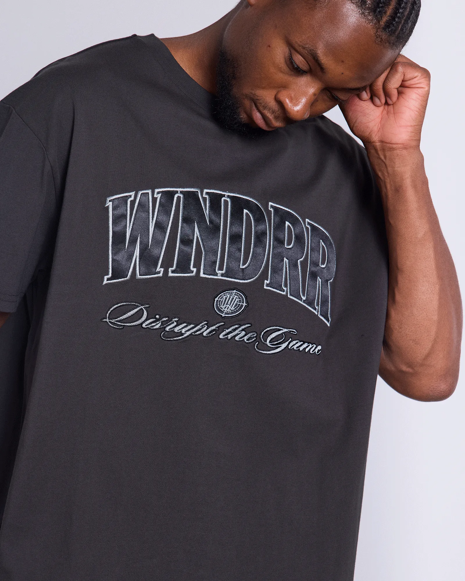 TARGET BOX FIT TEE - FADED BLACK sold by WNDRR product image thumbnail 2