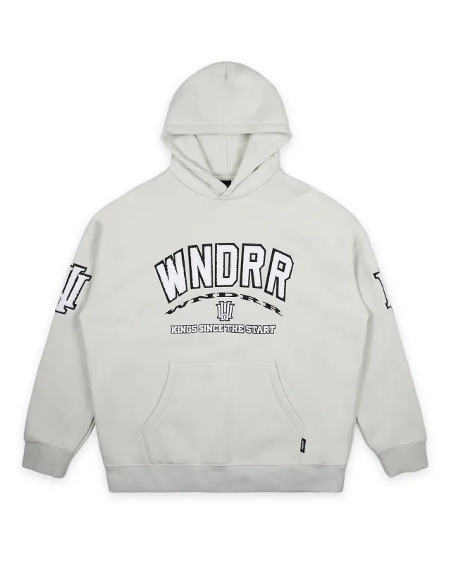 INSTITUTE HOOD SWEAT - OYSTER made by WNDRR