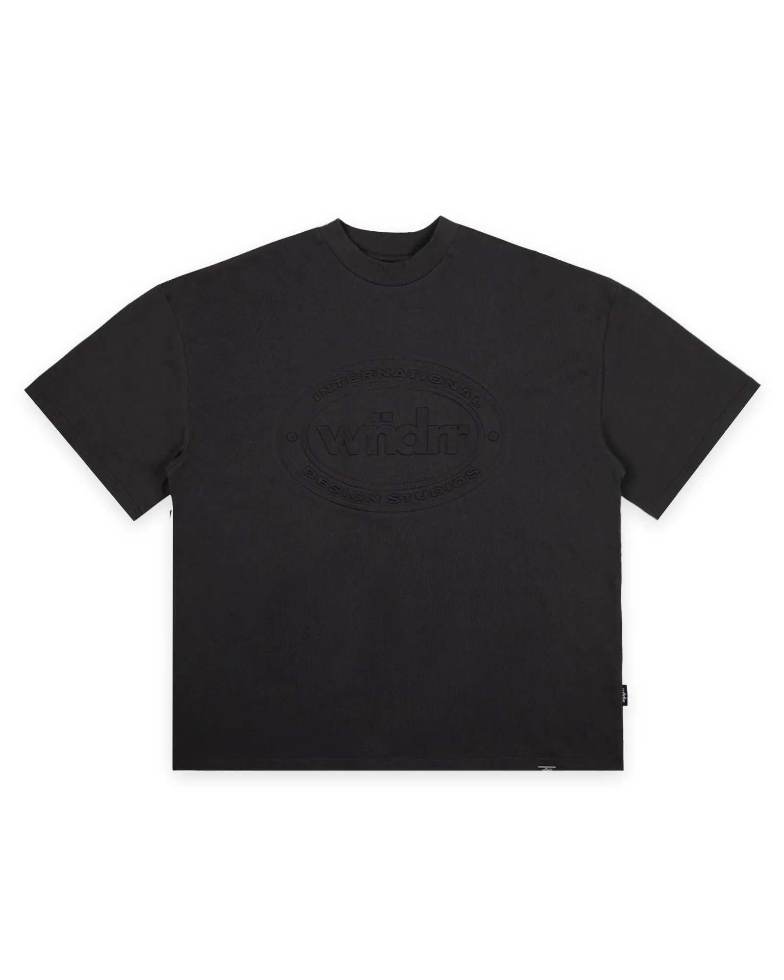 TOKEN HEAVY WEIGHT TEE - FADED BLACK sold by WNDRR
