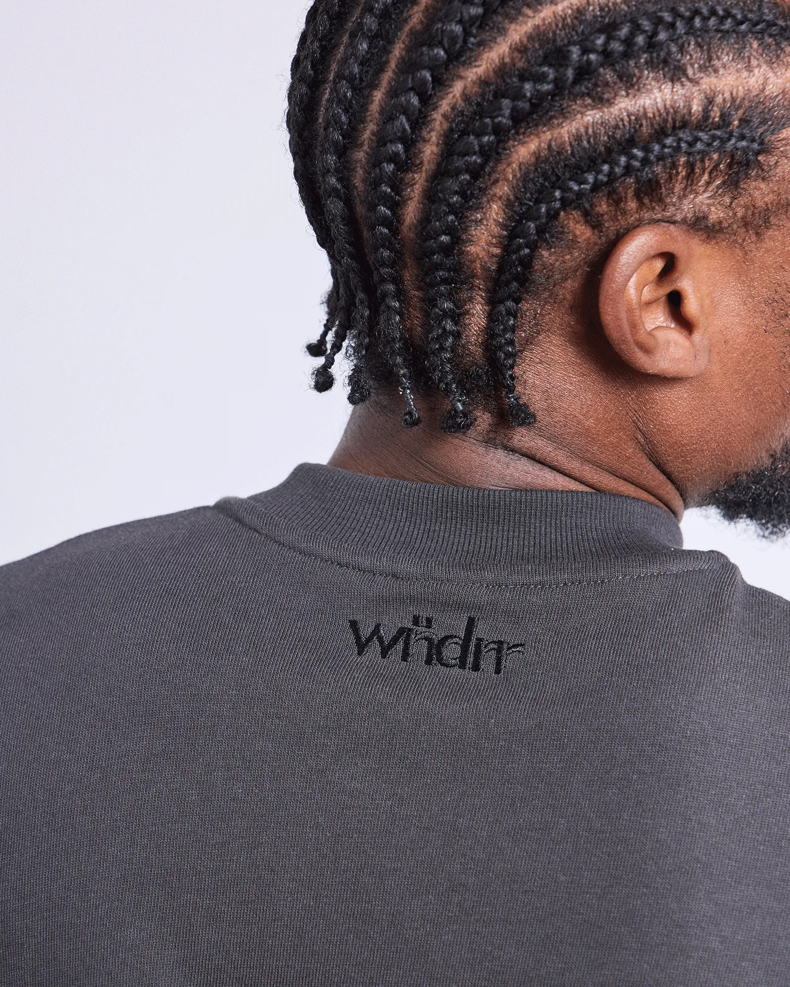 TOKEN HEAVY WEIGHT TEE - FADED BLACK sold by WNDRR product image thumbnail 5